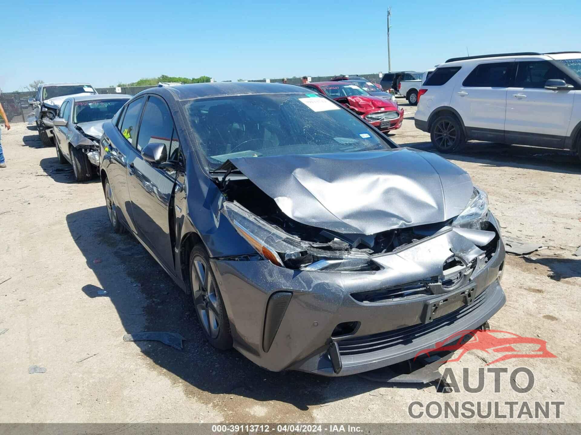 TOYOTA PRIUS 2020 - JTDKARFU5L3114647