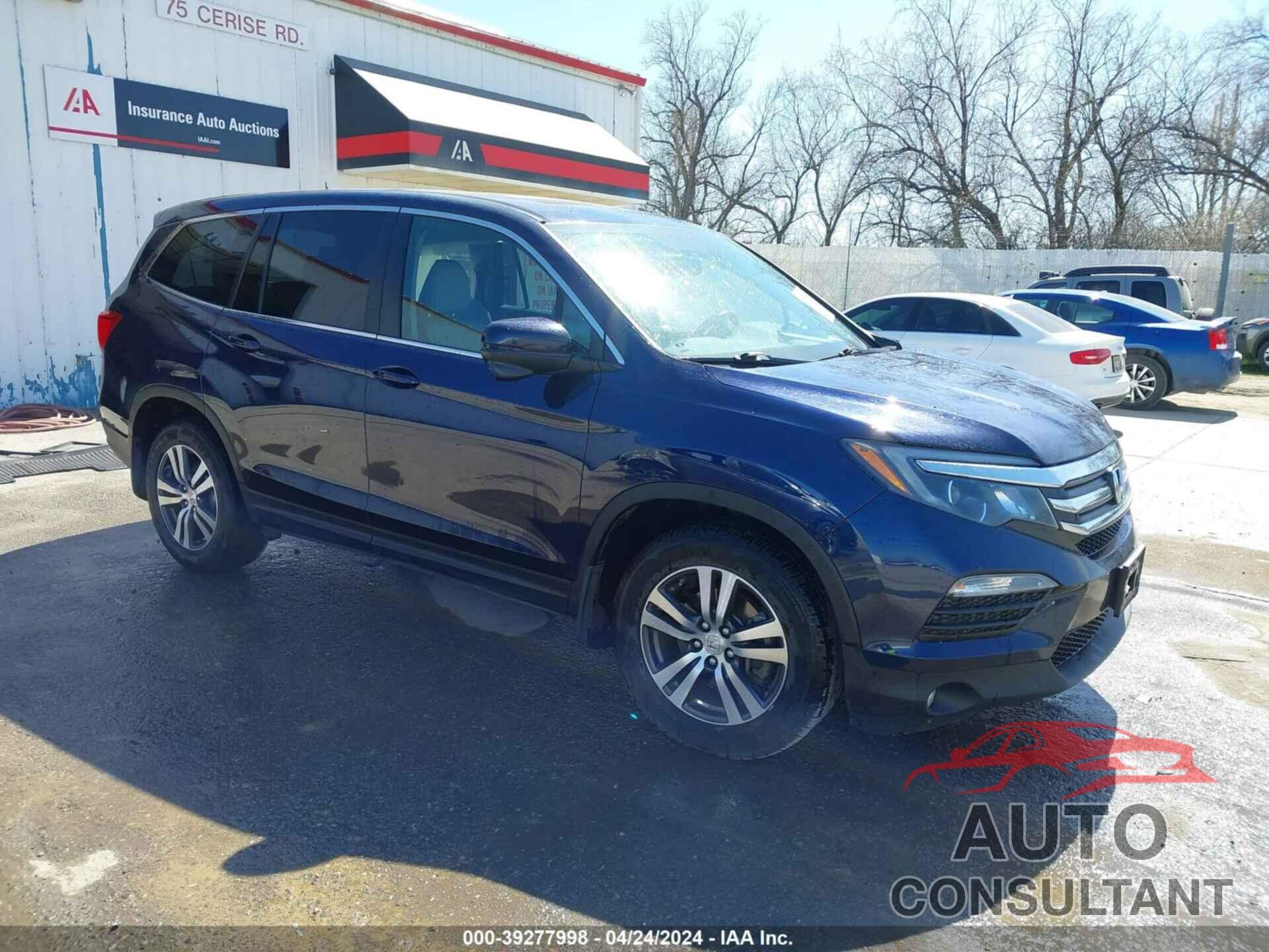 HONDA PILOT 2016 - 5FNYF6H80GB018492