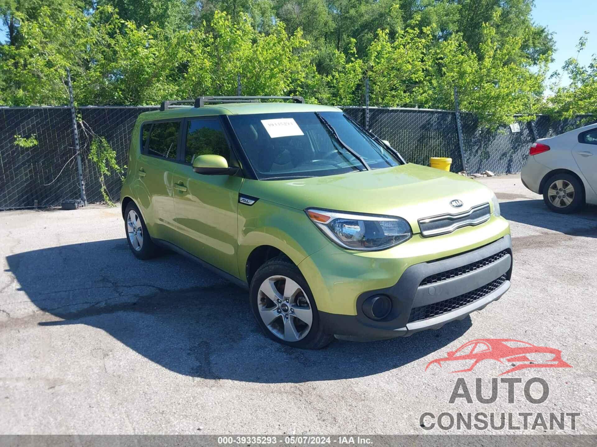 KIA SOUL 2018 - KNDJN2A23J7893288