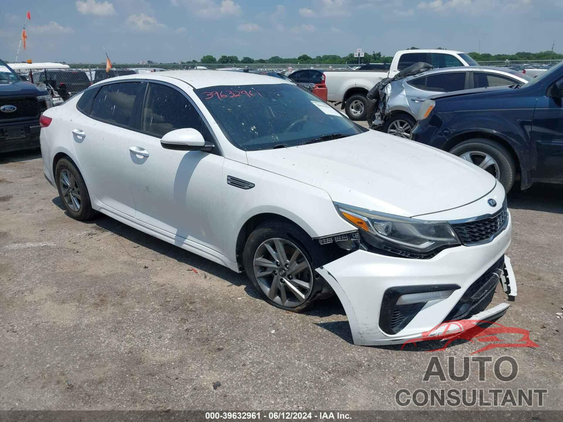 KIA OPTIMA 2019 - 5XXGT4L33KG287886