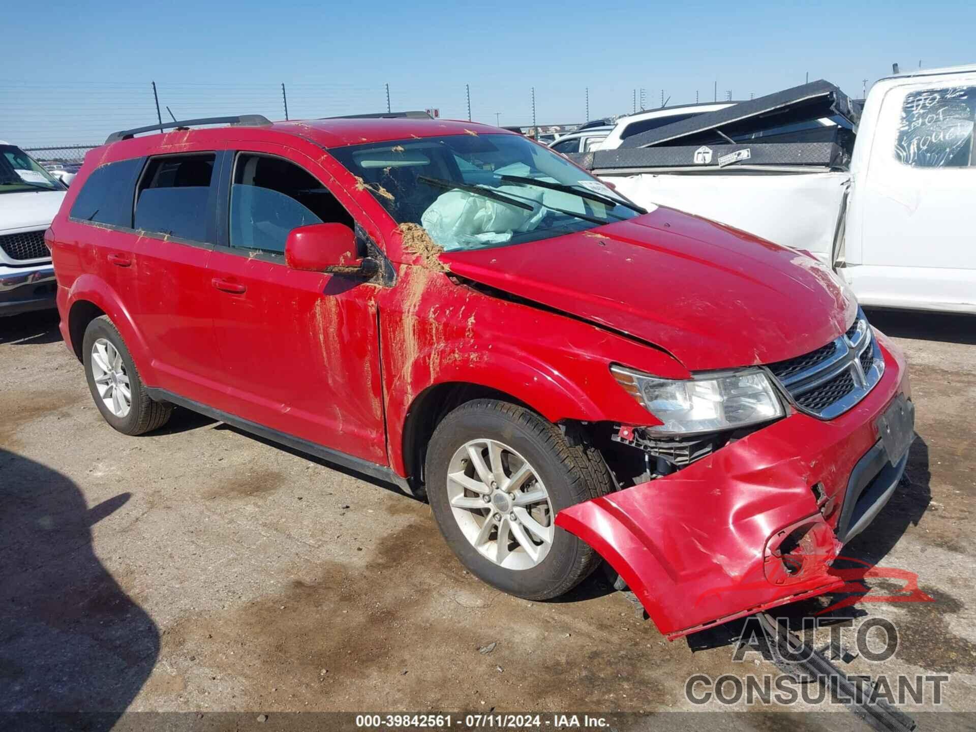 DODGE JOURNEY 2016 - 3C4PDCBG4GT218518