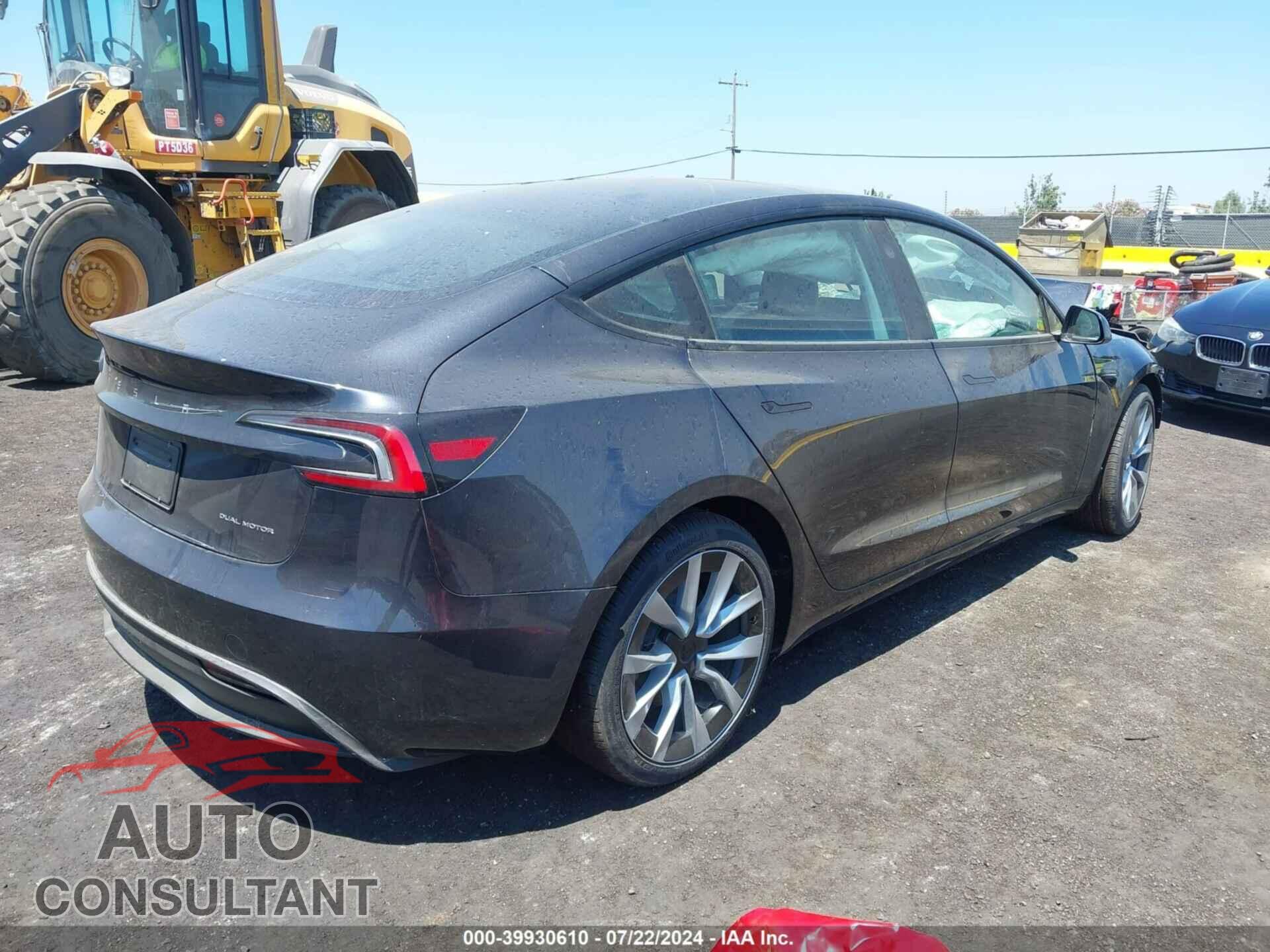TESLA MODEL 3 2024 - 5YJ3E1EB6RF736129