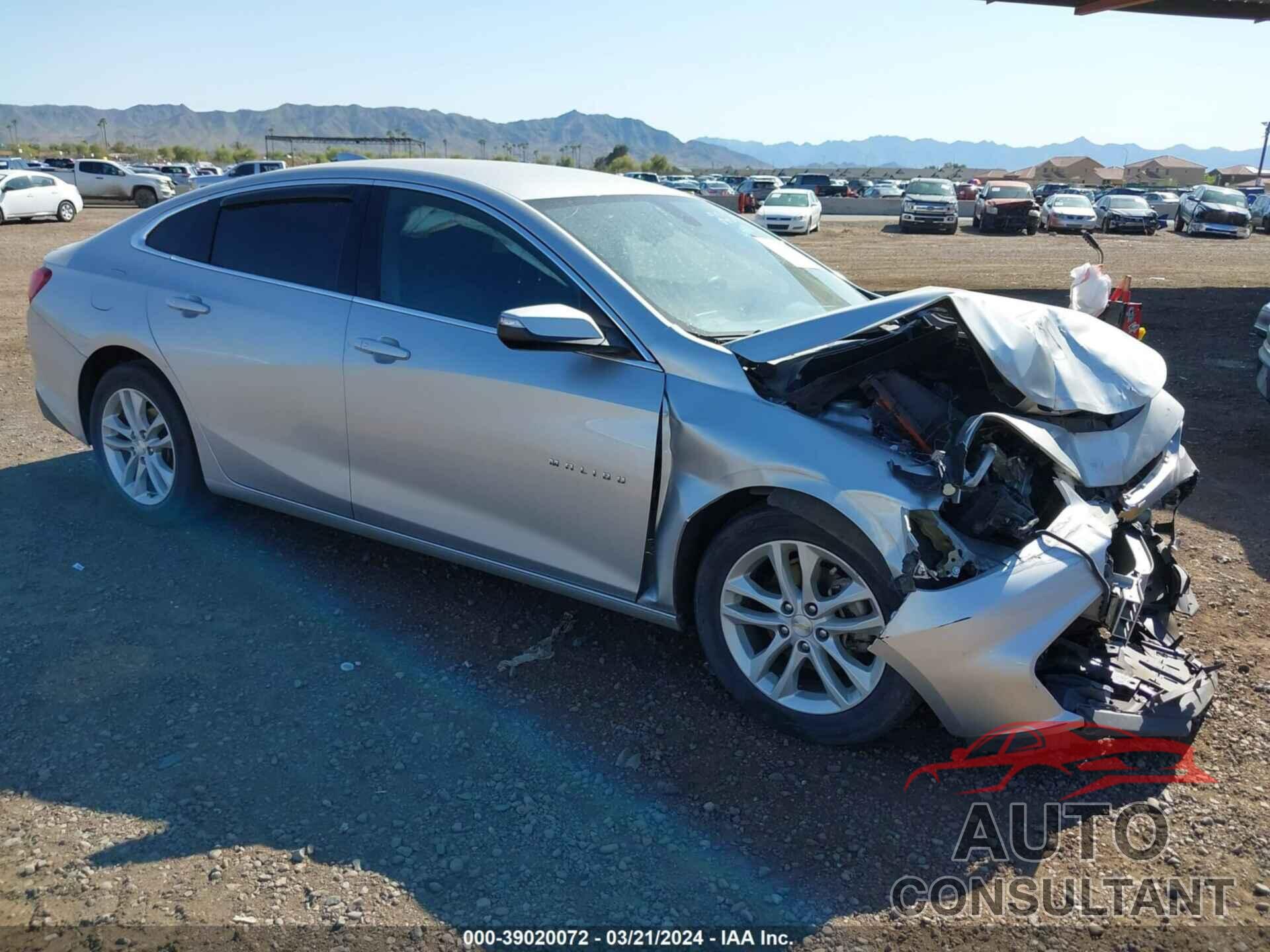 CHEVROLET MALIBU 2018 - 1G1ZD5STXJF180983