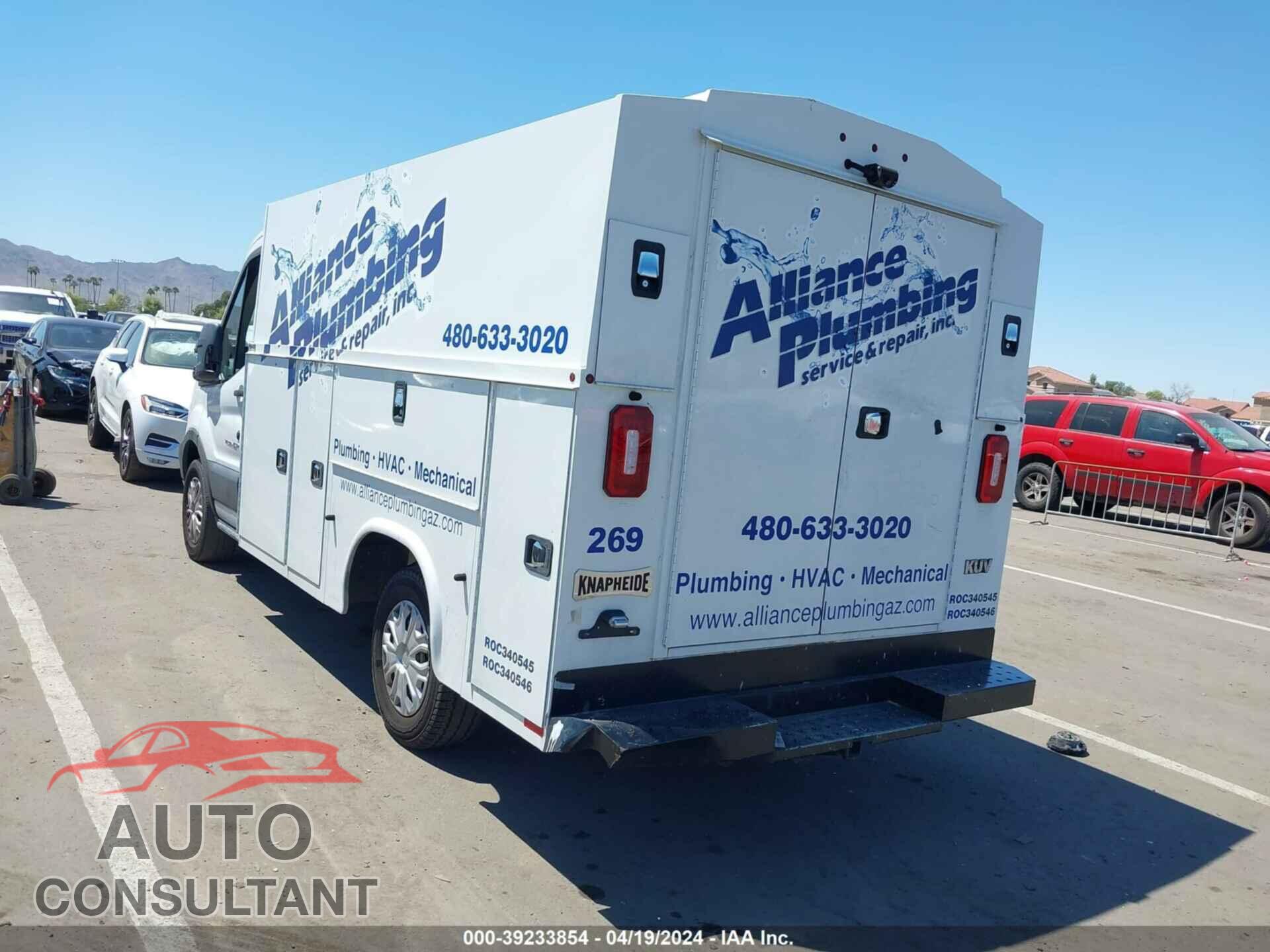FORD TRANSIT 2019 - 1FDBW5PM5KKB00272