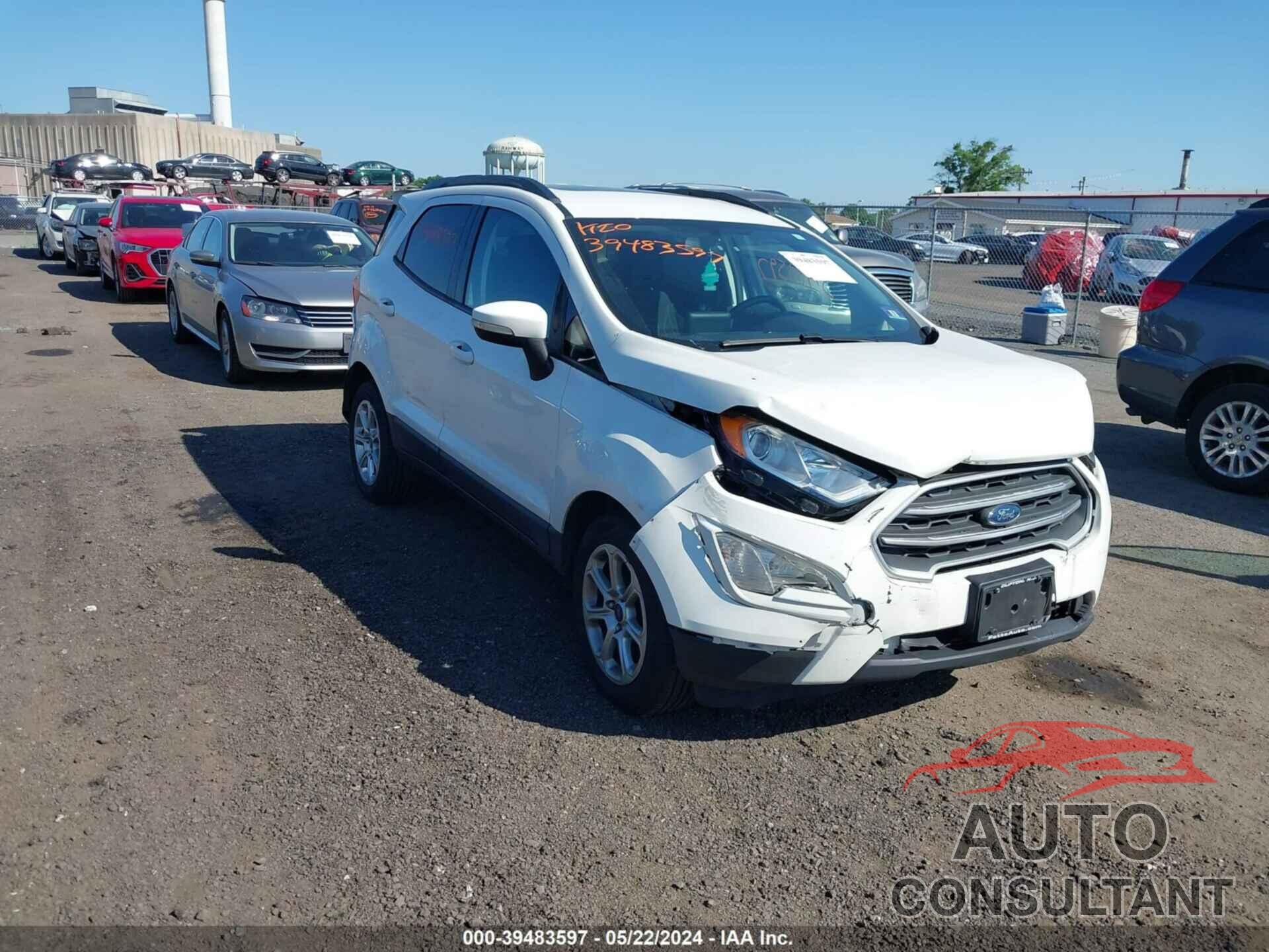 FORD ECOSPORT 2018 - MAJ3P1TEXJC230298