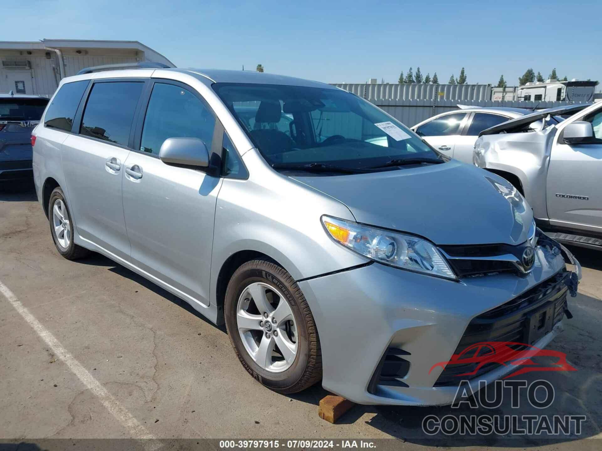 TOYOTA SIENNA 2020 - 5TDKZ3DC1LS028945