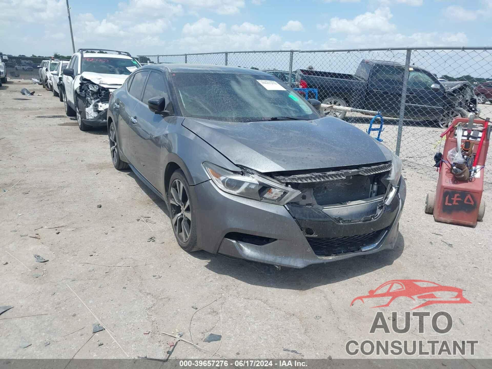 NISSAN MAXIMA 2018 - 1N4AA6AP9JC395270