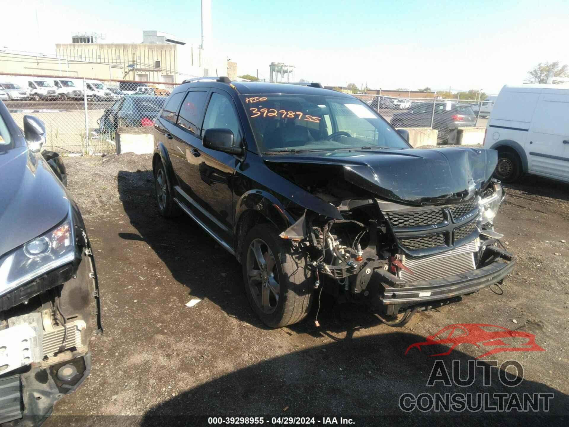 DODGE JOURNEY 2017 - 3C4PDDGG5HT553416