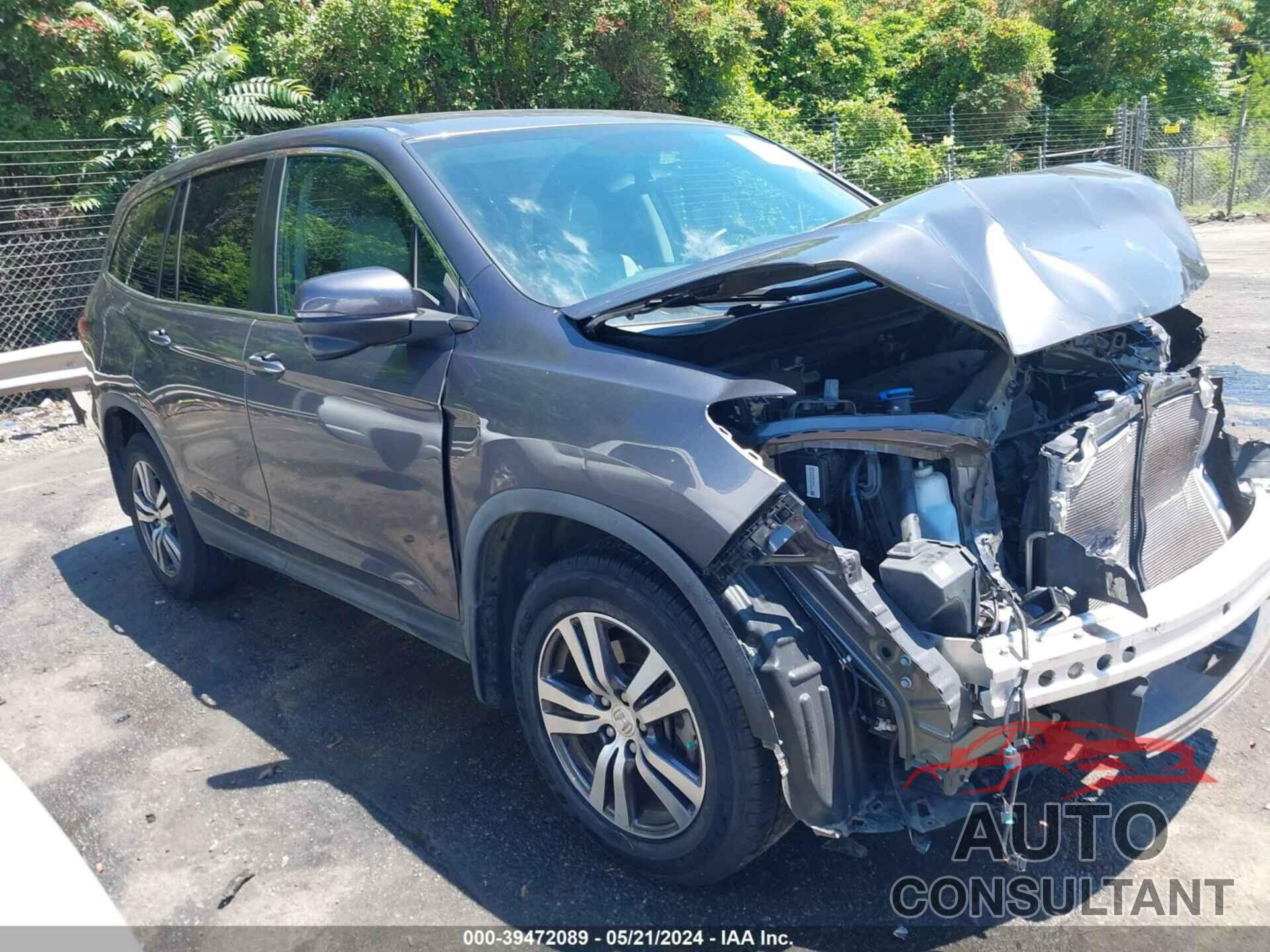 HONDA PILOT 2018 - 5FNYF5H50JB015826