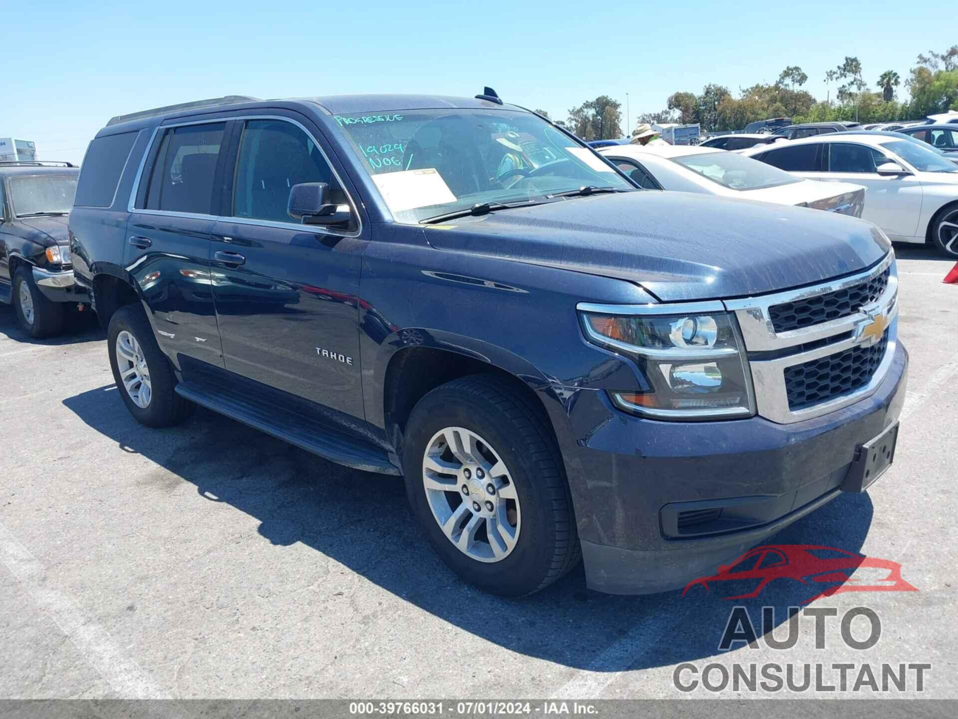 CHEVROLET TAHOE 2017 - 1GNSCAKC6HR368291