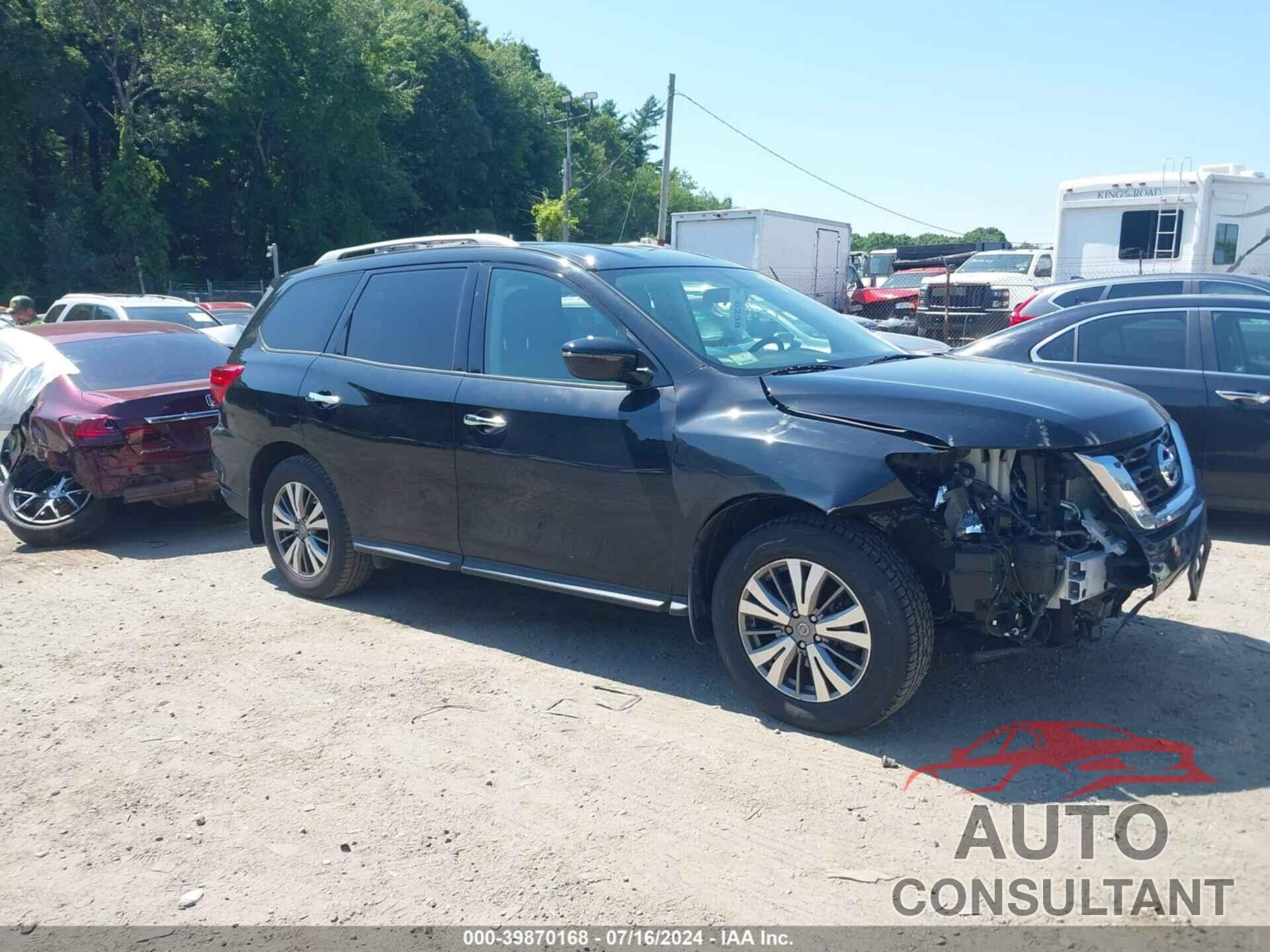 NISSAN PATHFINDER 2019 - 5N1DR2MM9KC628135