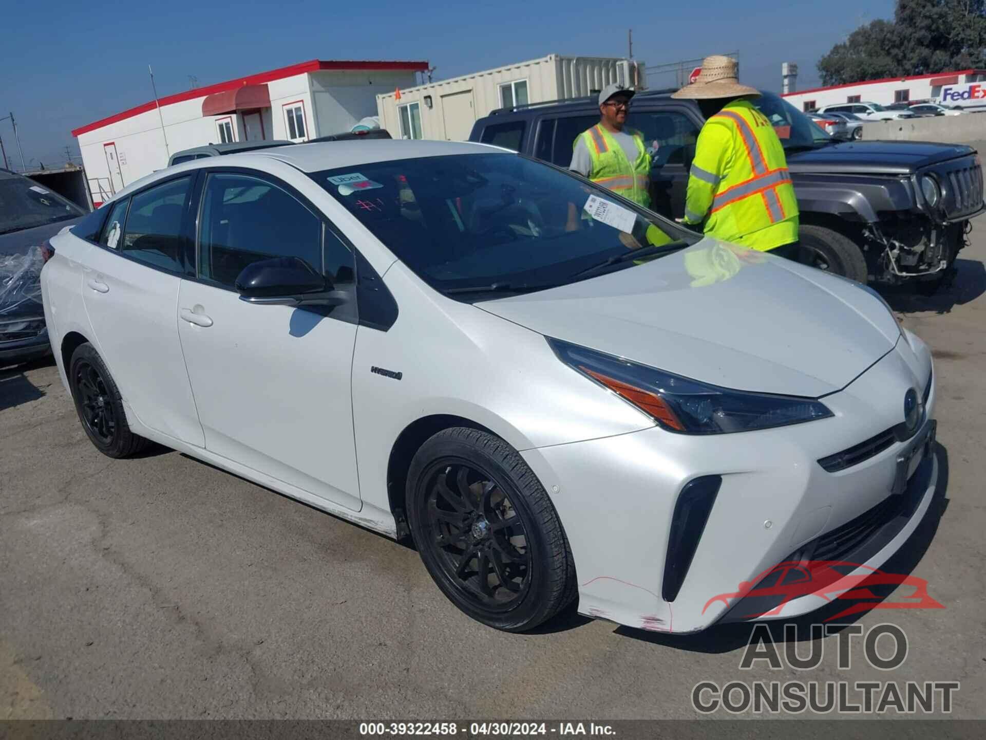 TOYOTA PRIUS 2021 - JTDKAMFU8M3127266