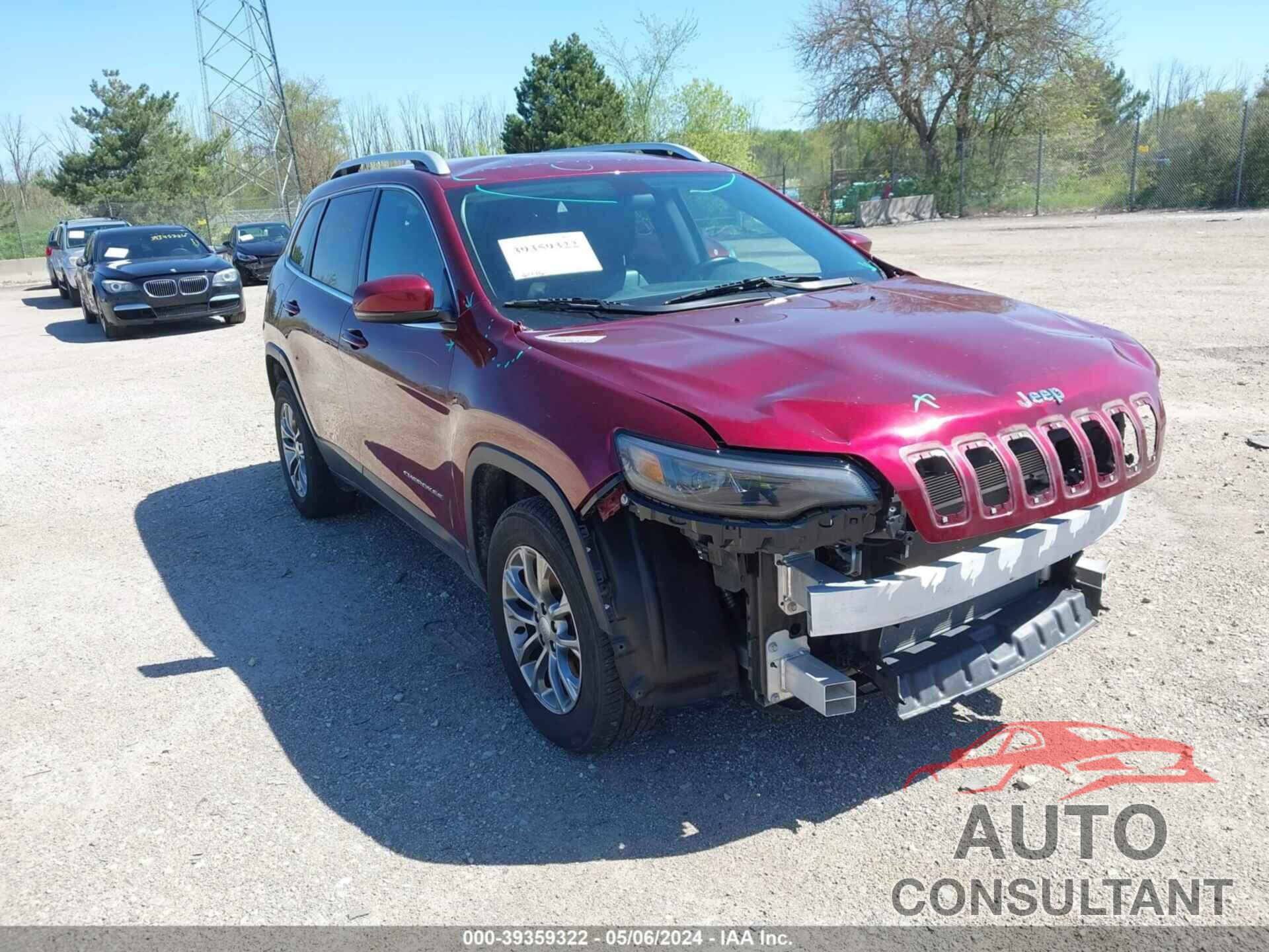 JEEP CHEROKEE 2019 - 1C4PJMLB4KD481589