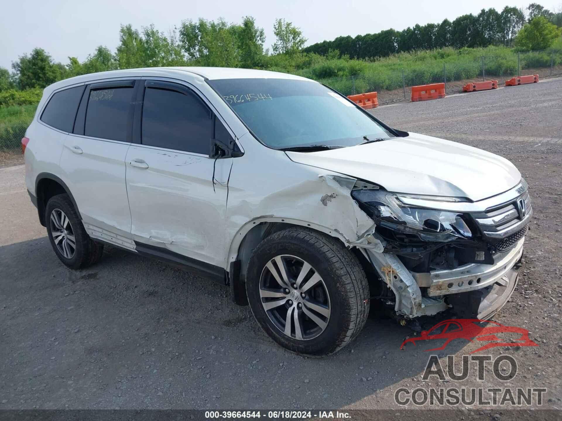 HONDA PILOT 2018 - 5FNYF6H38JB068388