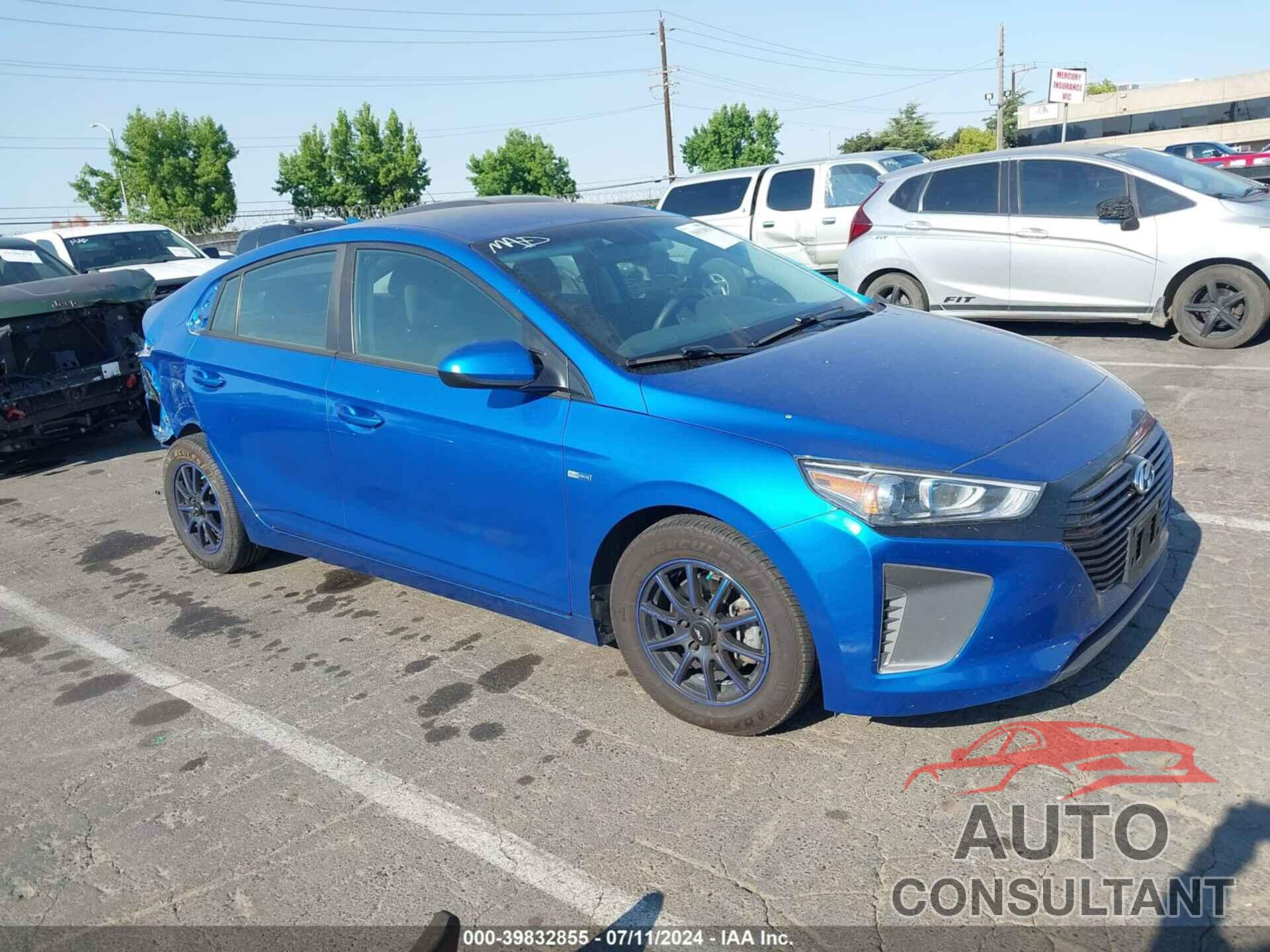 HYUNDAI IONIQ HYBRID 2018 - KMHC65LC9JU090608