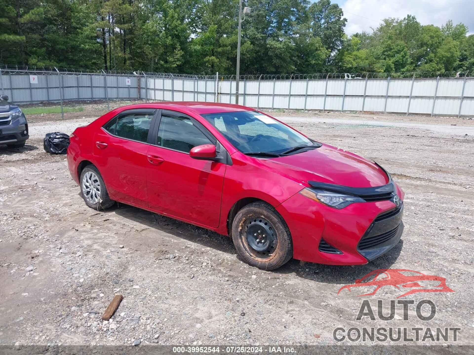 TOYOTA COROLLA 2017 - 2T1BURHE2HC751605