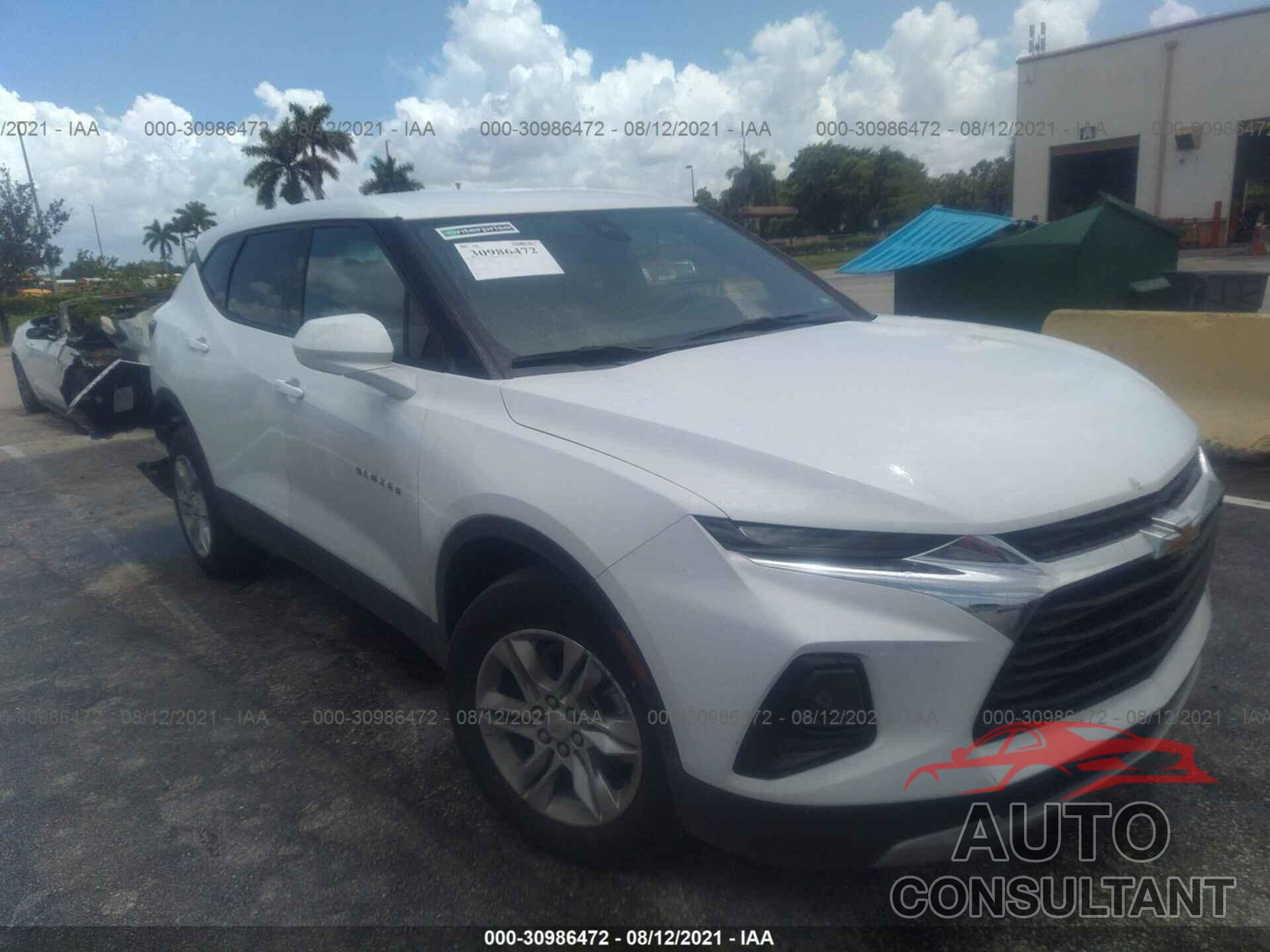 CHEVROLET BLAZER 2021 - 3GNKBCRS8MS503063