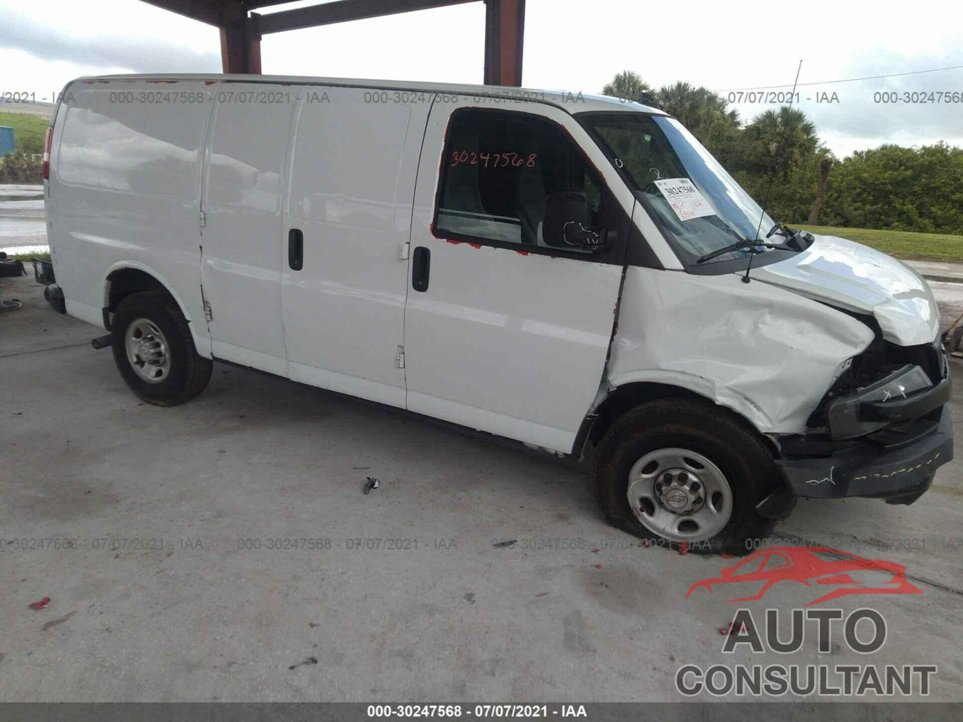 CHEVROLET EXPRESS CARGO VAN 2018 - 1GCWGAFG0J1175814