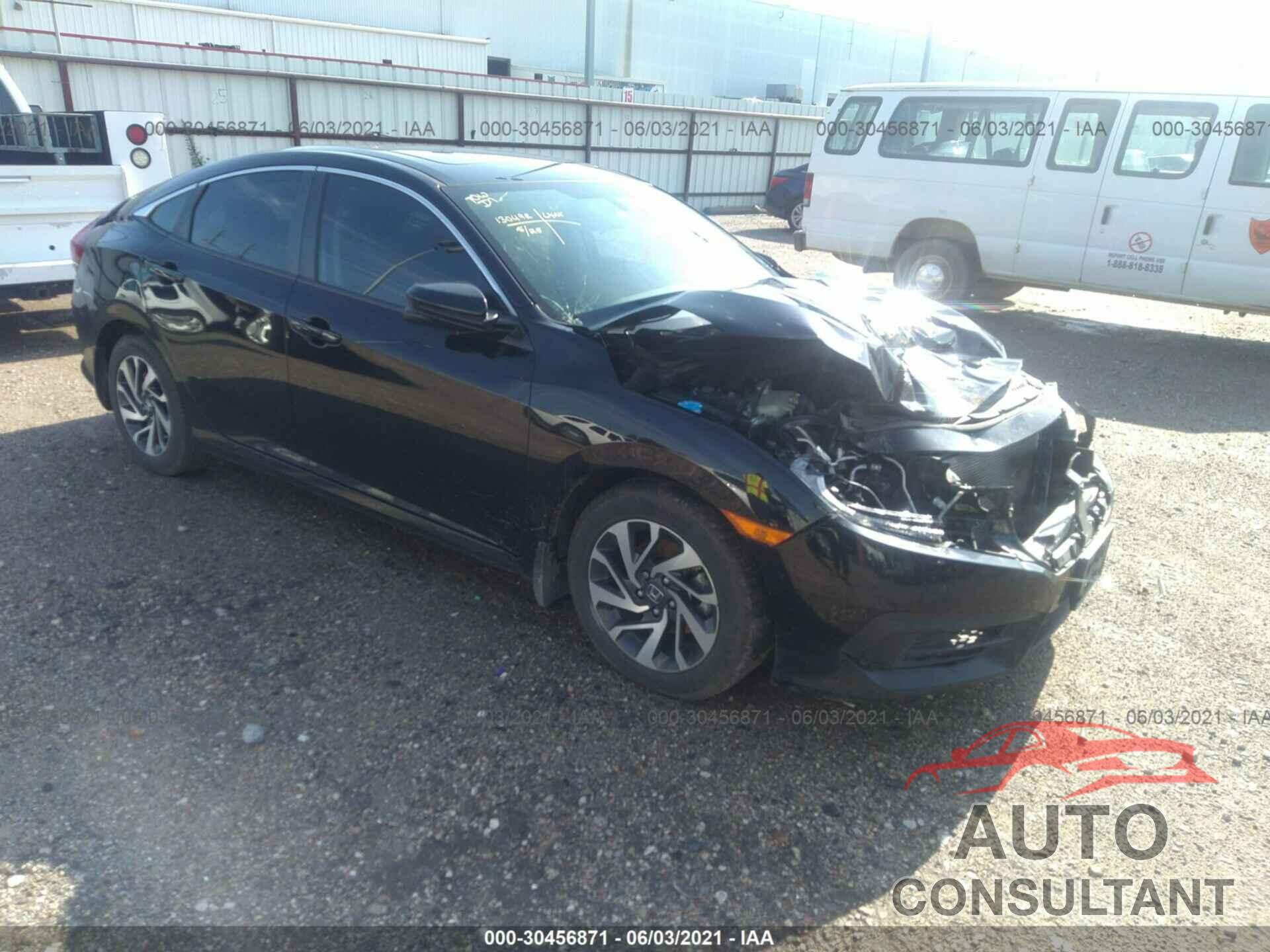 HONDA CIVIC SEDAN 2016 - 19XFC2F74GE096797