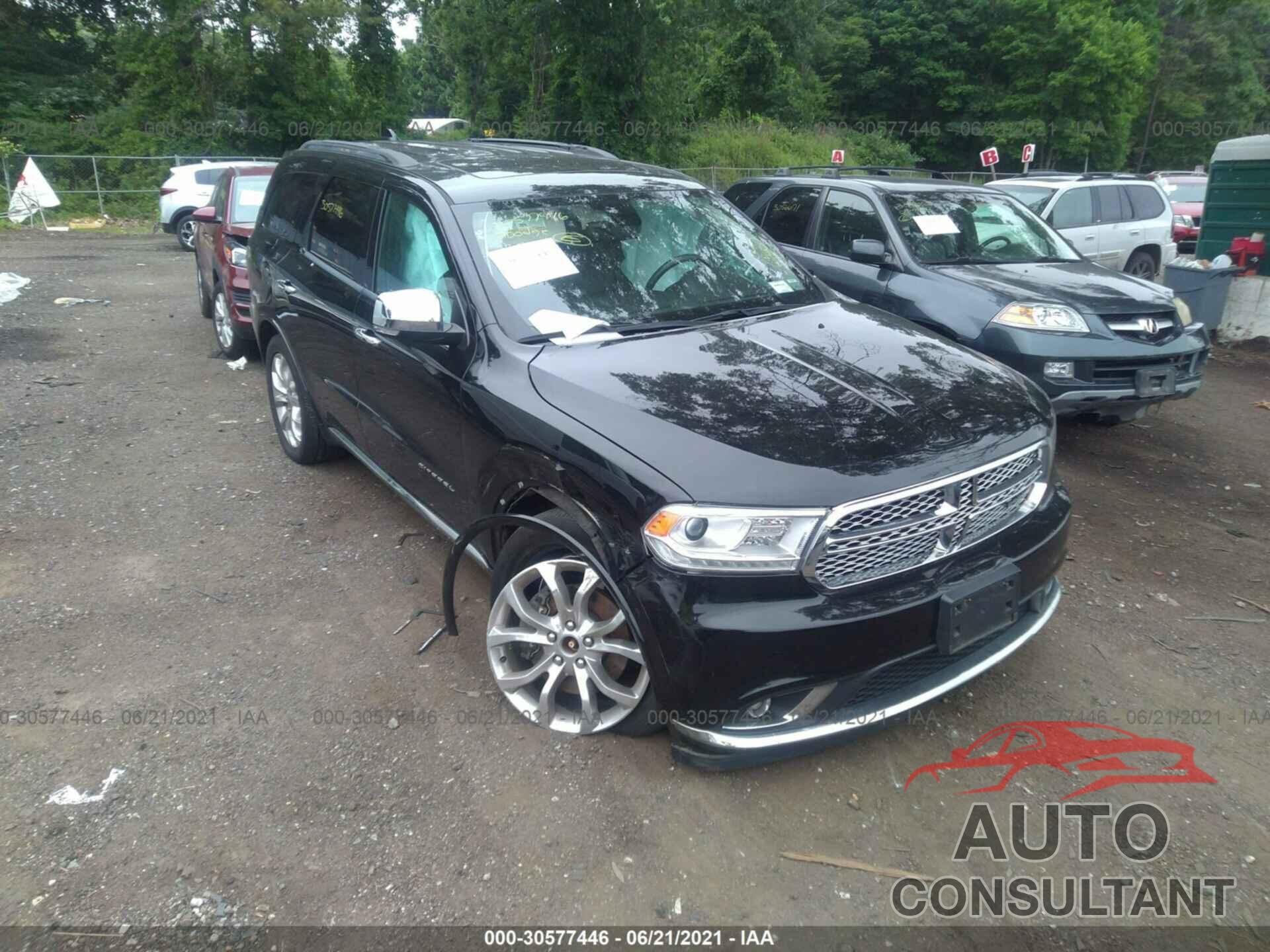 DODGE DURANGO 2017 - 1C4RDJEG3HC839545