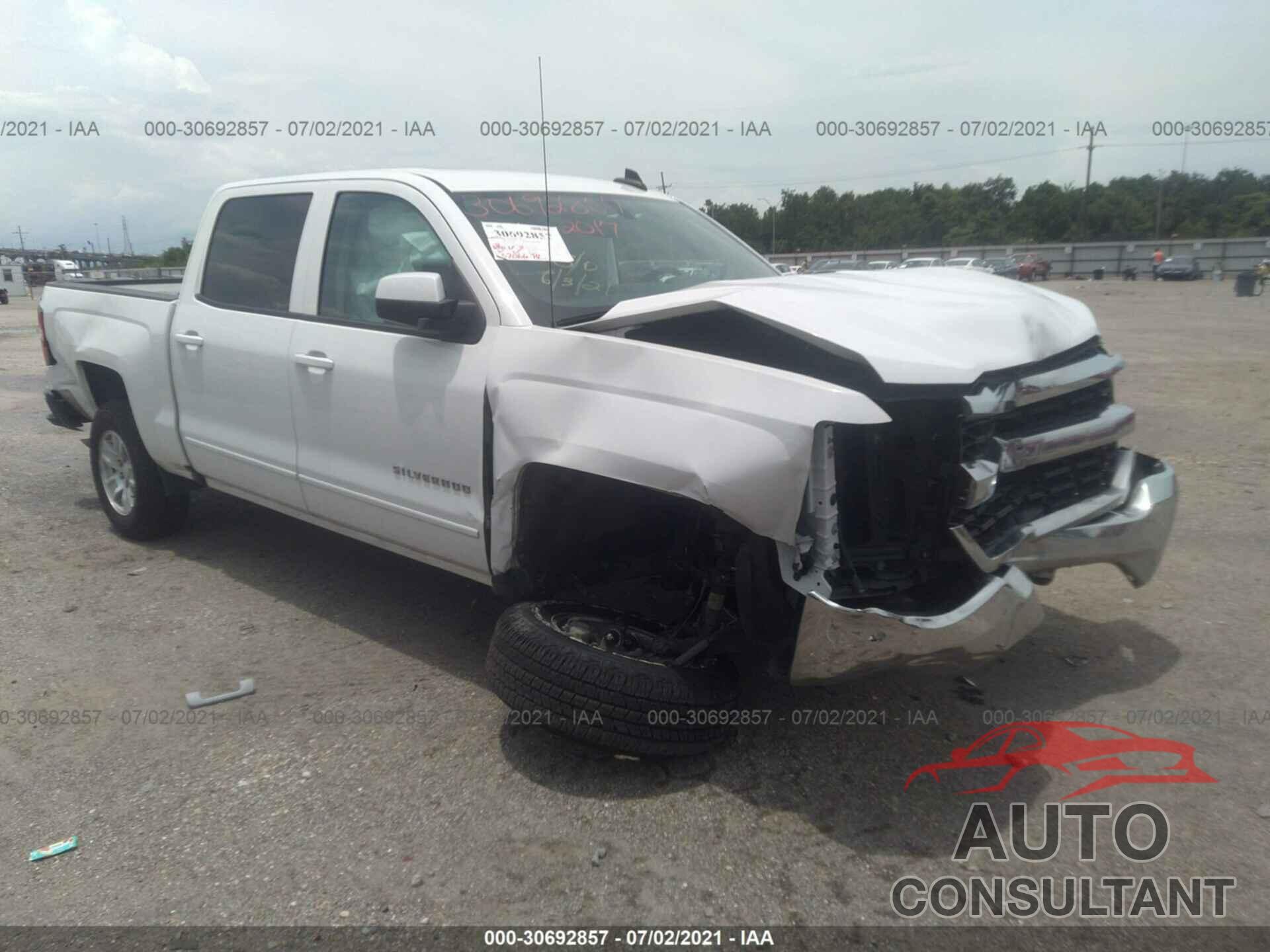 CHEVROLET SILVERADO 1500 2017 - 3GCPCREH0HG380909