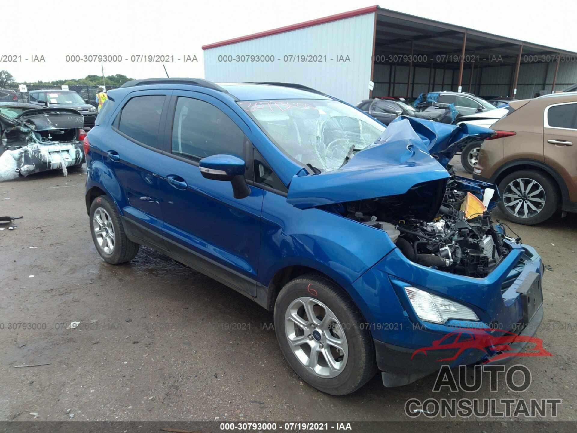 FORD ECOSPORT 2020 - MAJ3S2GE4LC388508