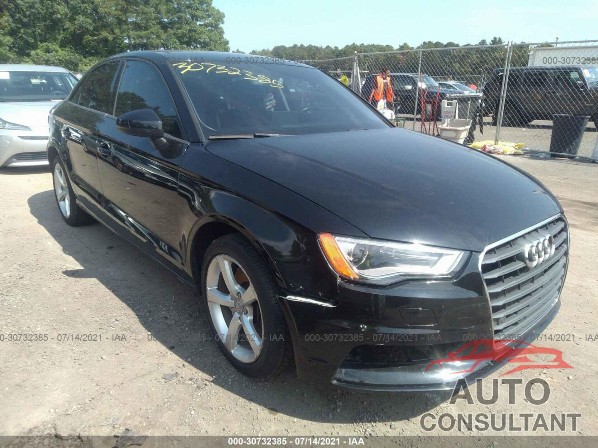 AUDI A3 2016 - WAUA7GFF4G1015056