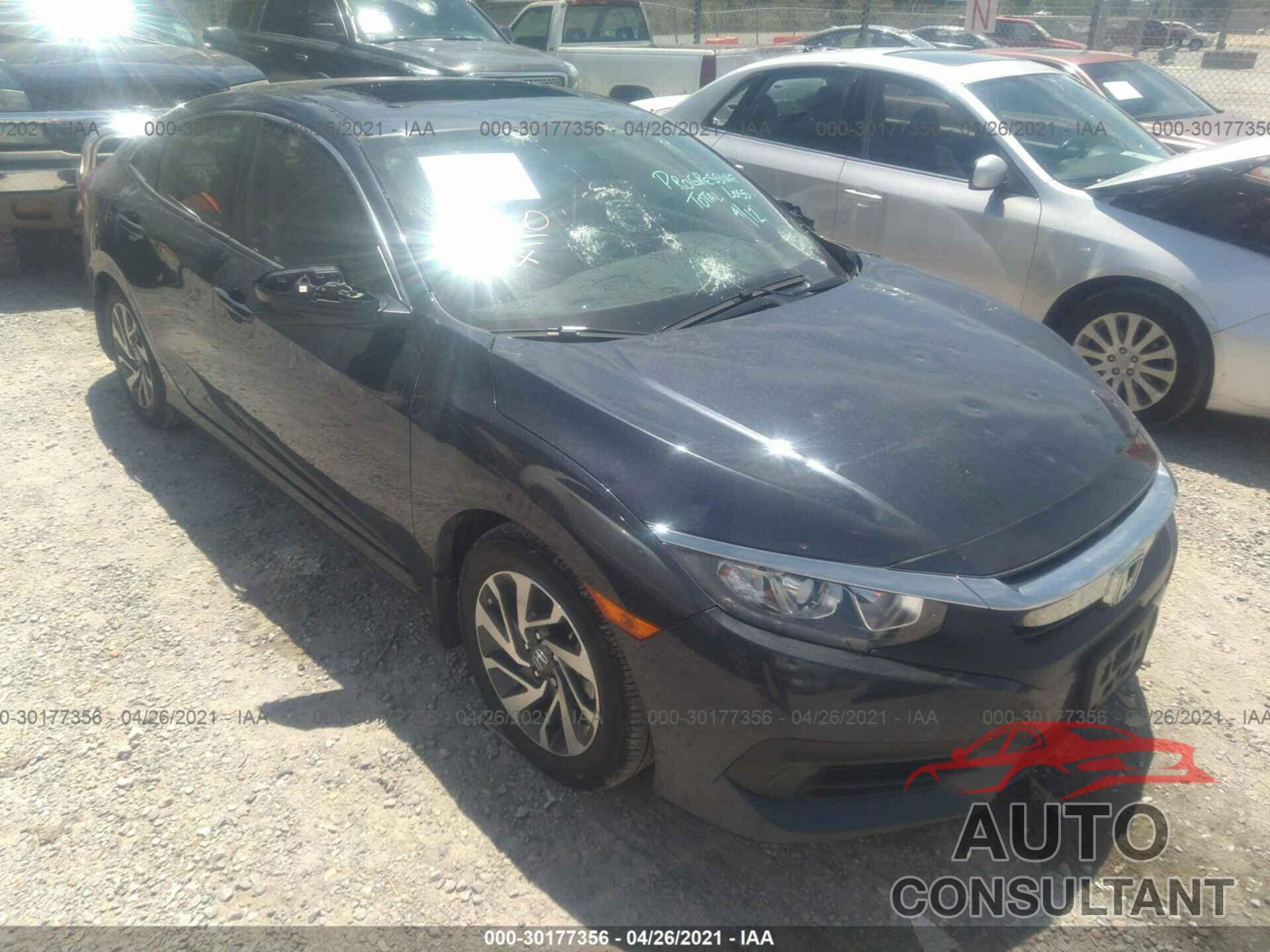 HONDA CIVIC SEDAN 2018 - 19XFC2F77JE013810