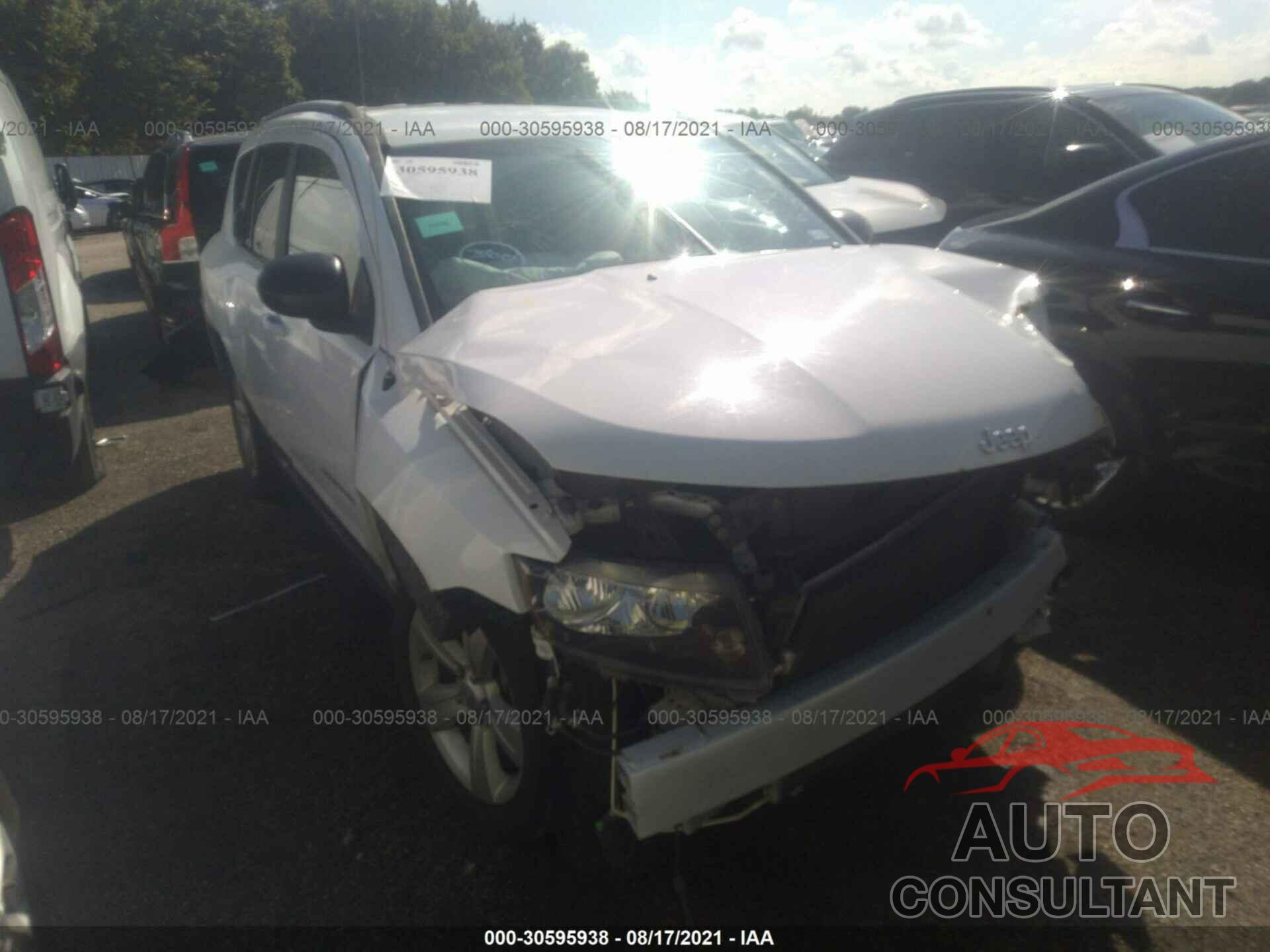 JEEP COMPASS 2017 - 1C4NJCBA9HD123519