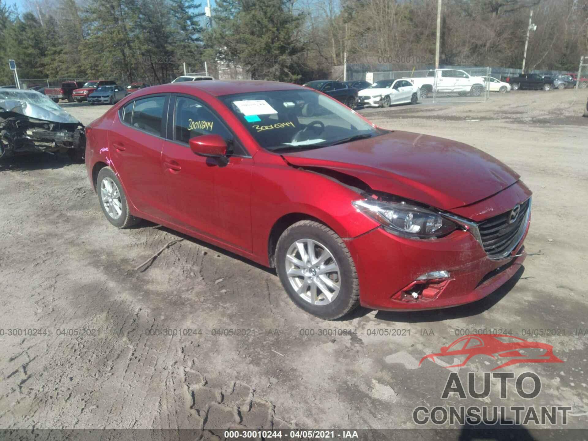 MAZDA MAZDA3 2016 - JM1BM1U70G1339338