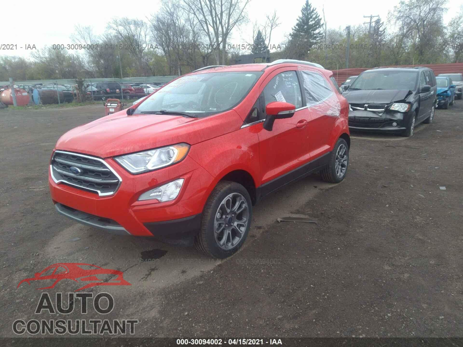 FORD ECOSPORT 2020 - MAJ6S3KL3LC361695