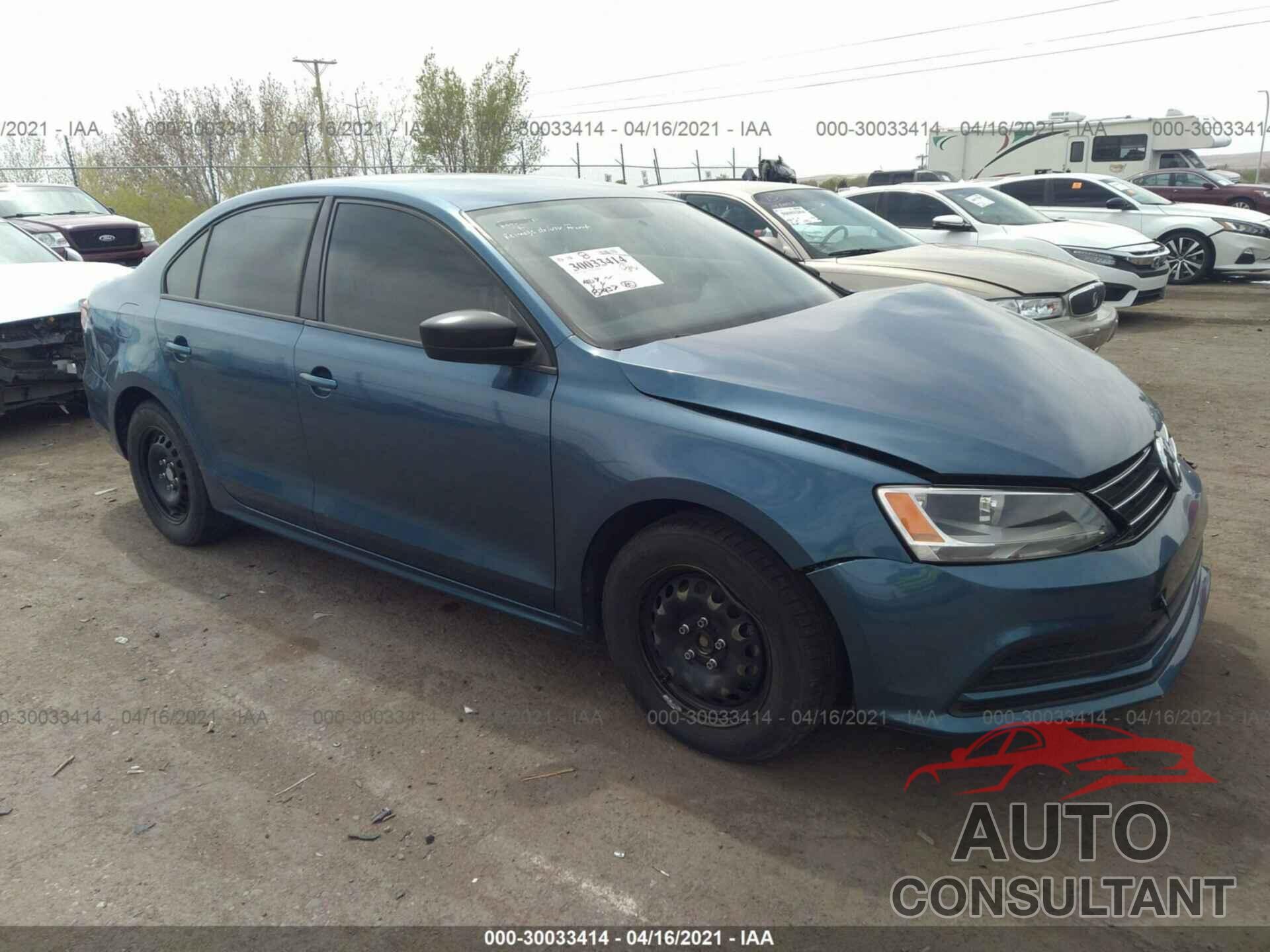 VOLKSWAGEN JETTA SEDAN 2016 - 3VW267AJ8GM390695