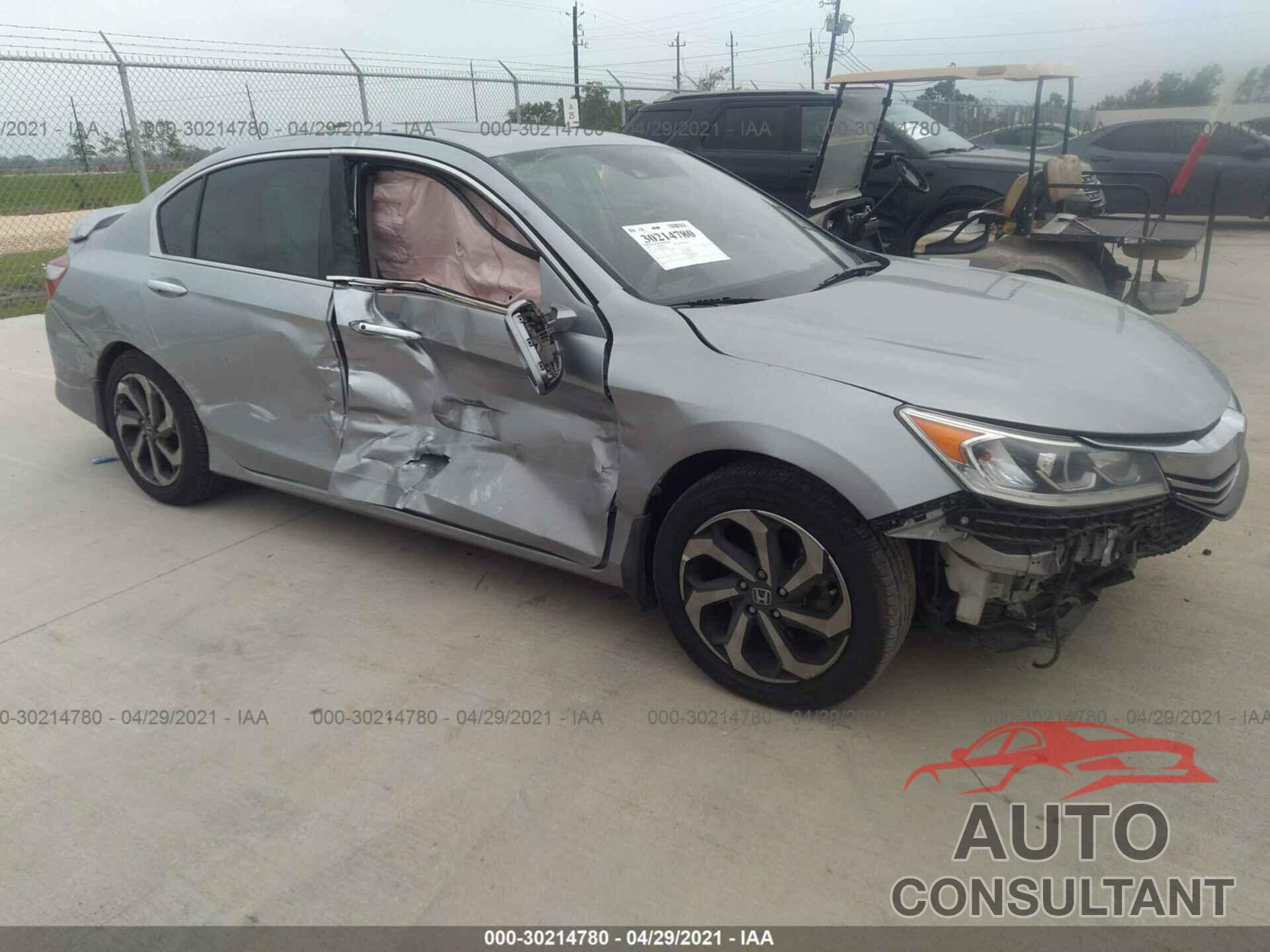 HONDA ACCORD SEDAN 2016 - 1HGCR2F08GA053685