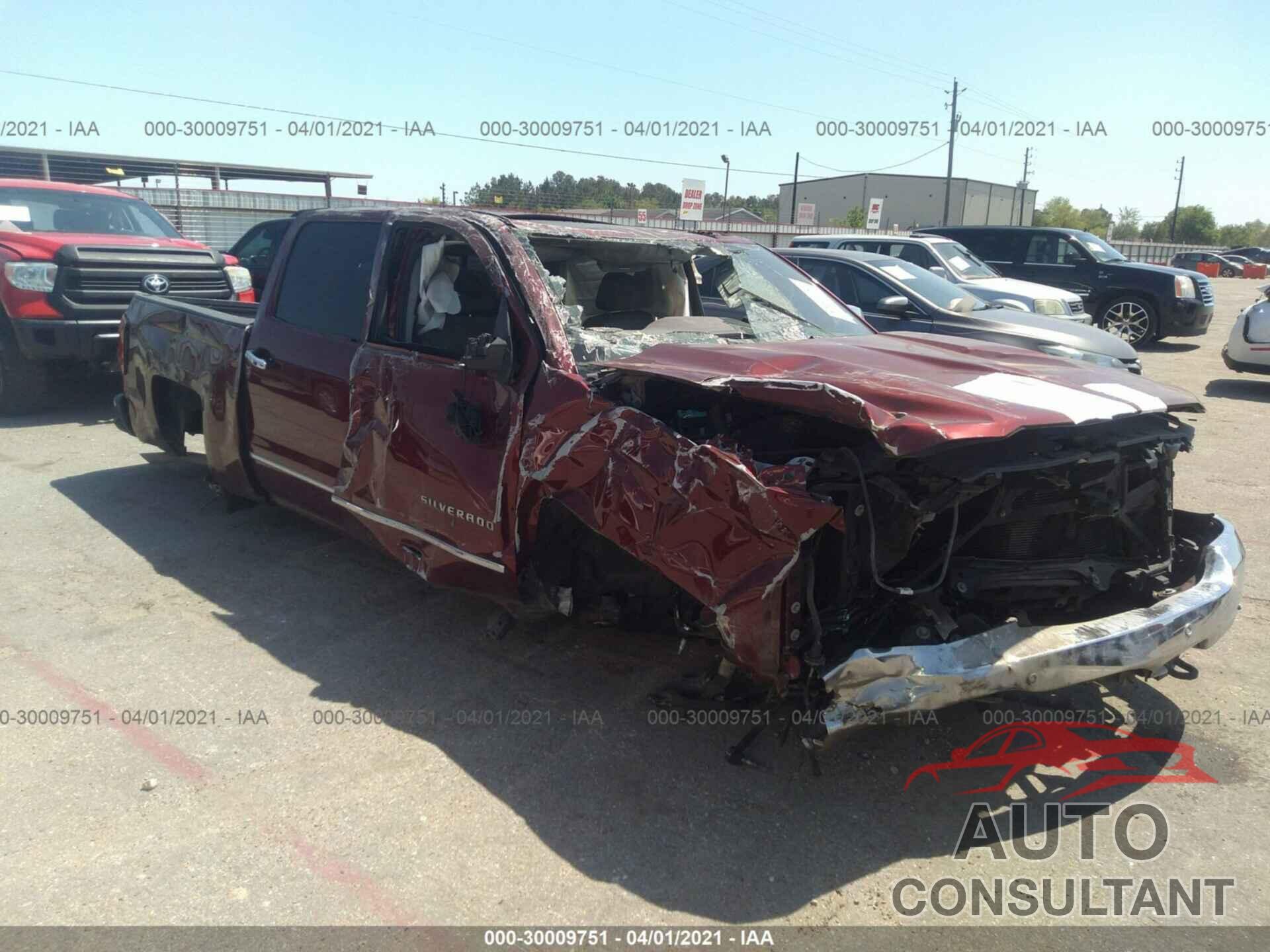 CHEVROLET SILVERADO 1500 2017 - 3GCPCSEC9HG256505