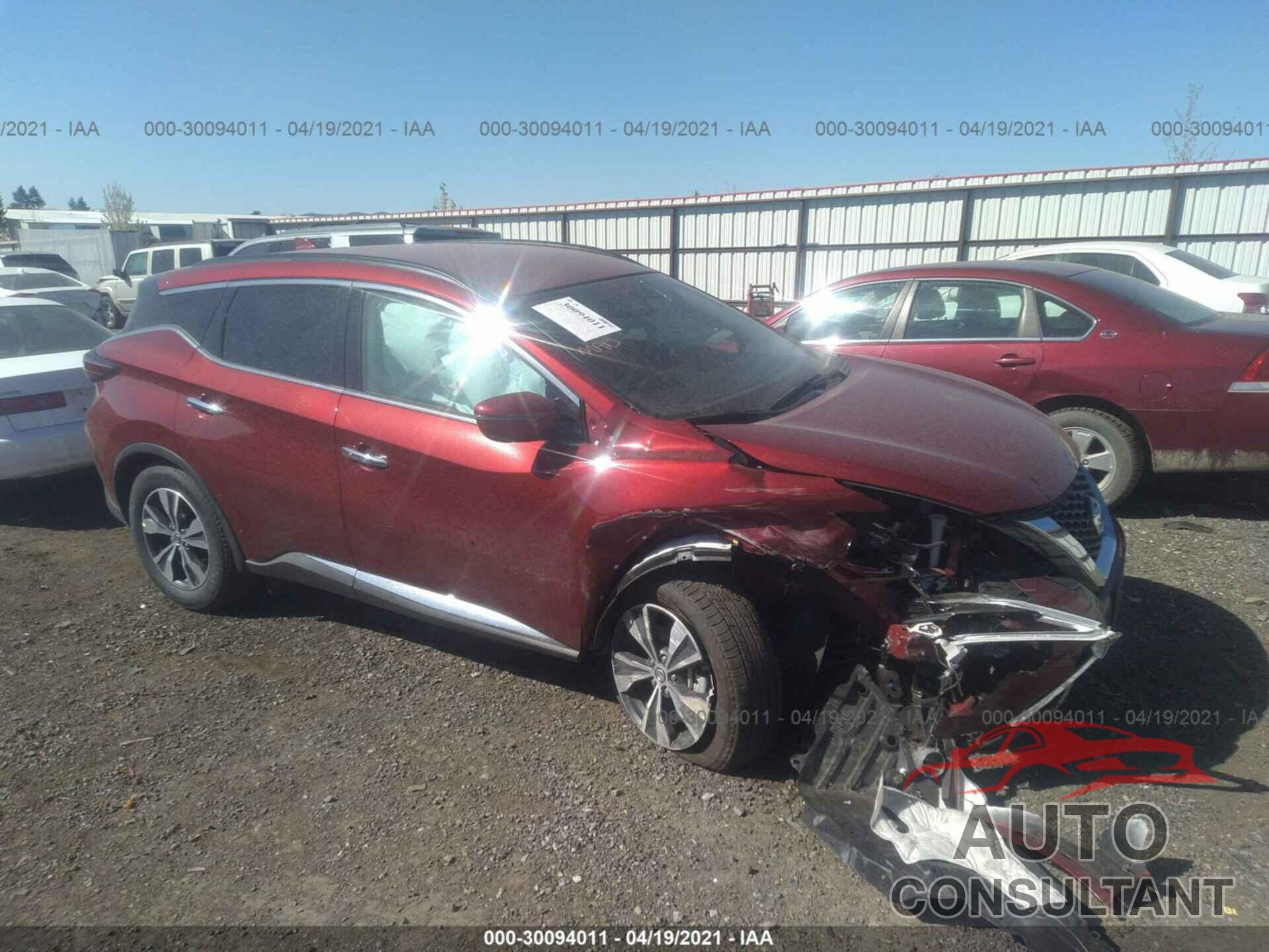 NISSAN MURANO 2021 - 5N1AZ2BS4MC109968