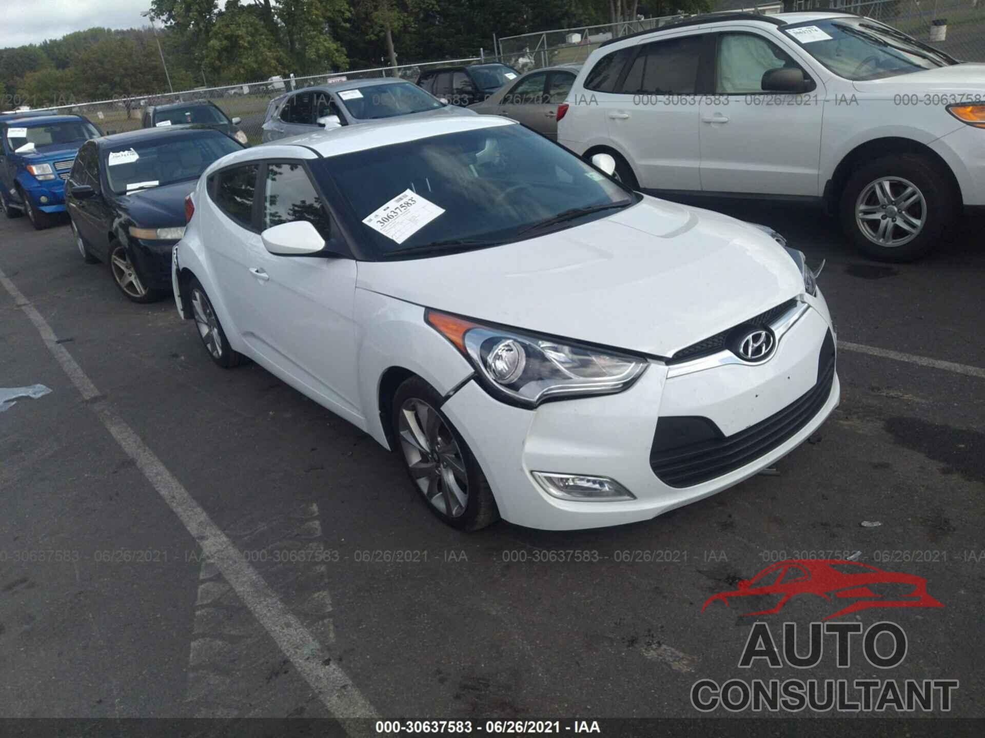 HYUNDAI VELOSTER 2017 - KMHTC6AD9HU311483