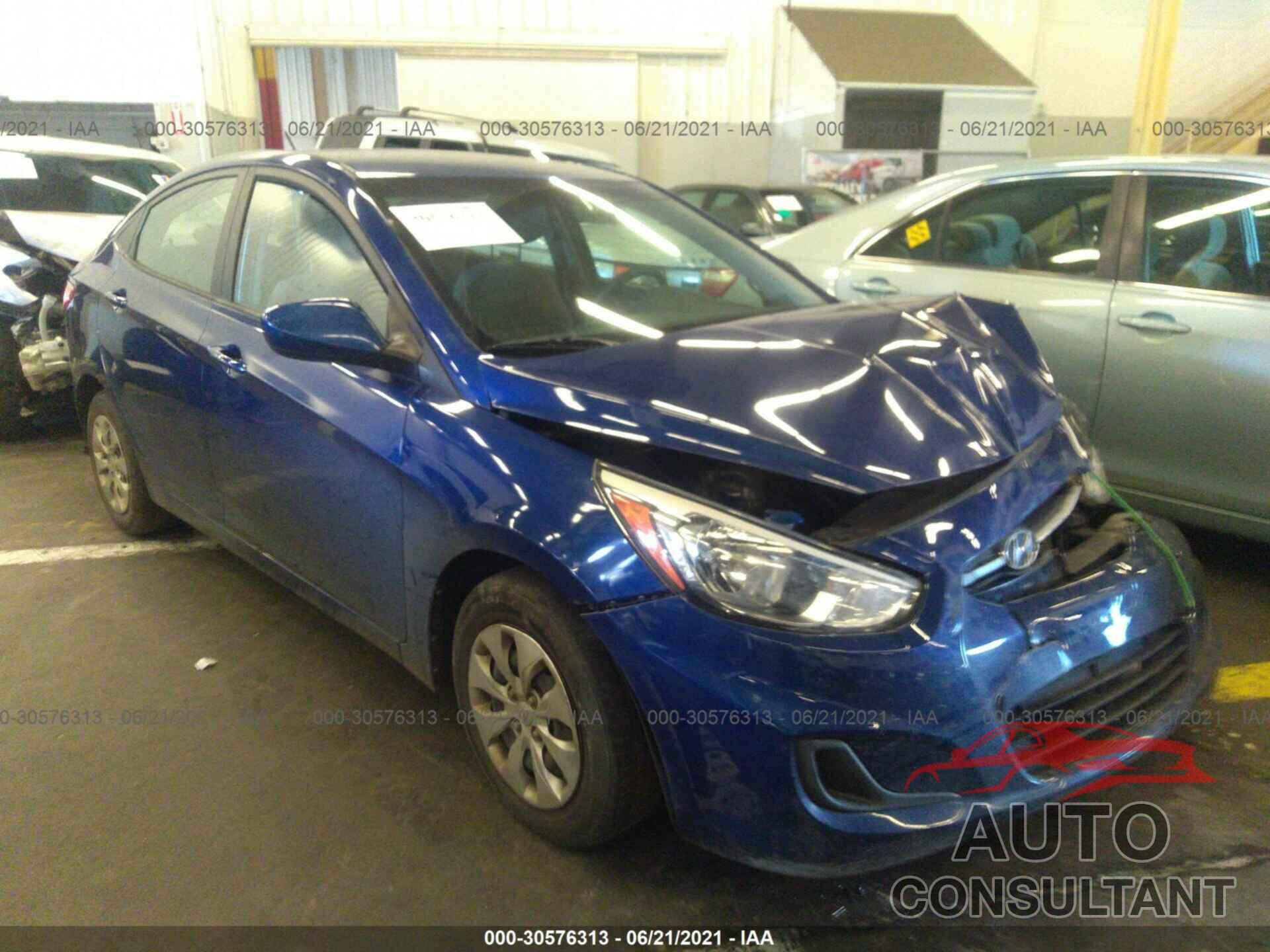 HYUNDAI ACCENT 2017 - KMHCT4AE3HU216348