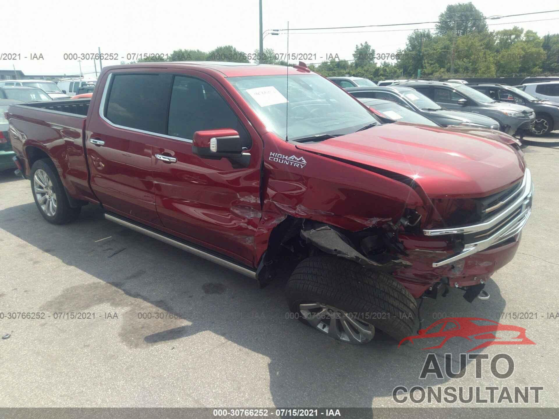 CHEVROLET SILVERADO 1500 2021 - 3GCUYHED5MG337334