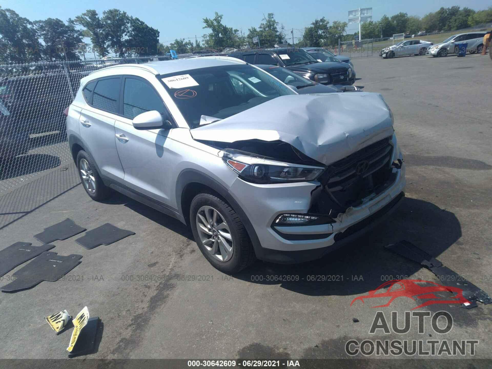 HYUNDAI TUCSON 2016 - KM8J3CA48GU129312