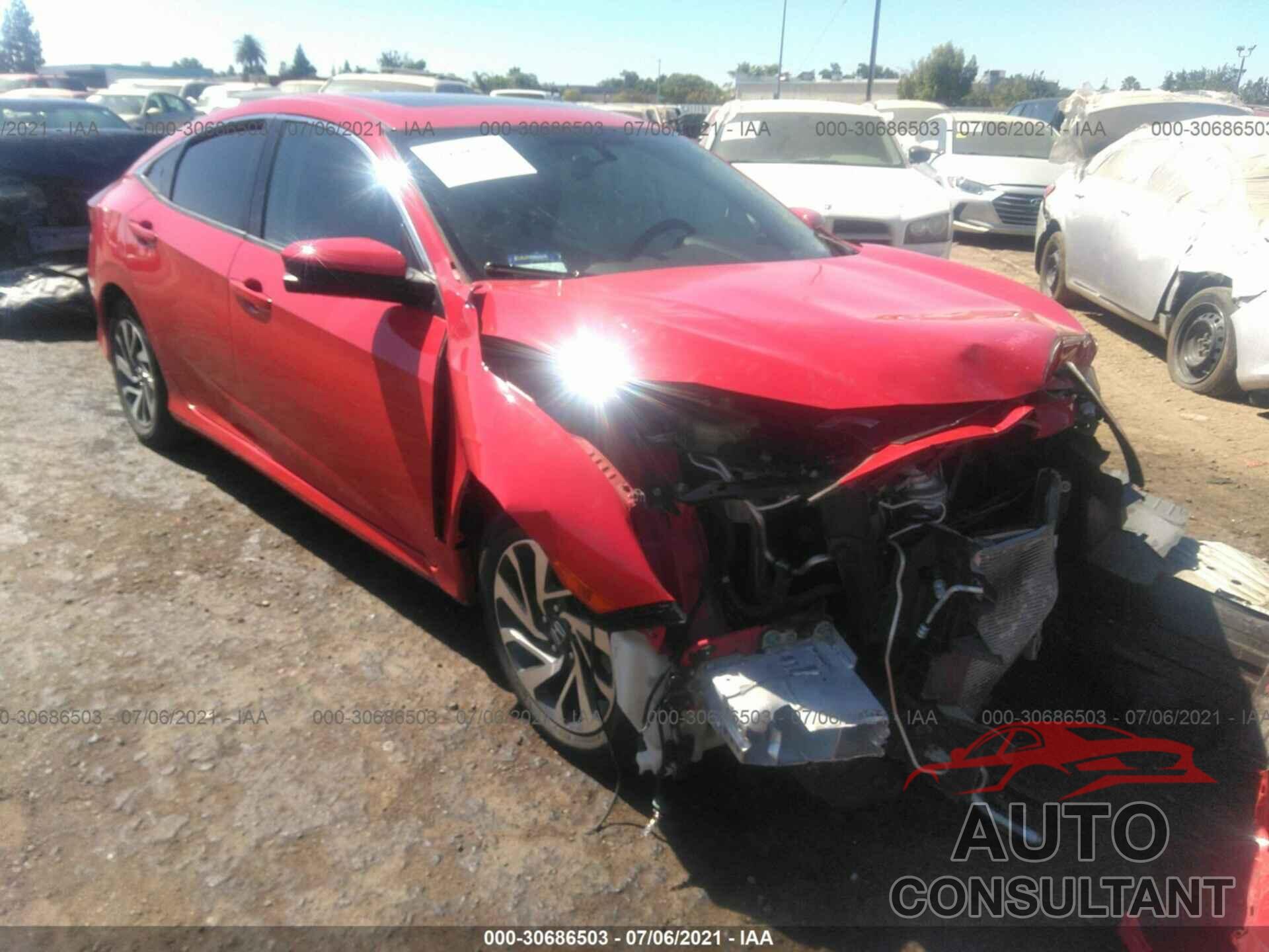 HONDA CIVIC SEDAN 2016 - 2HGFC2F71GH563504