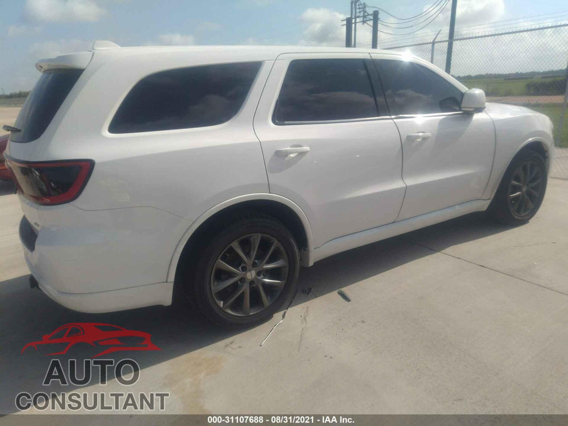 DODGE DURANGO 2017 - 1C4RDHDGXHC798549