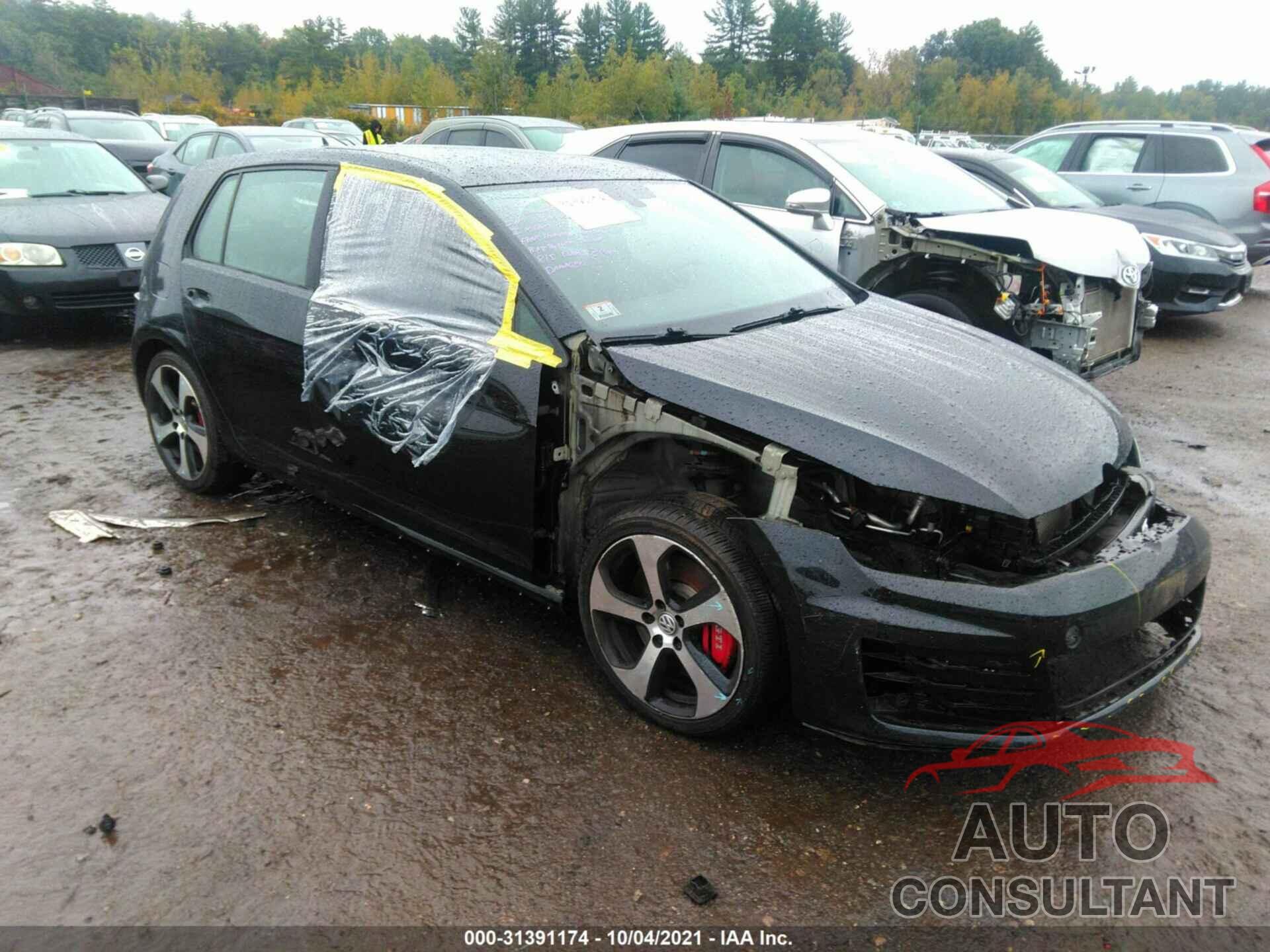 VOLKSWAGEN GOLF GTI 2017 - 3VW547AU0HM011395