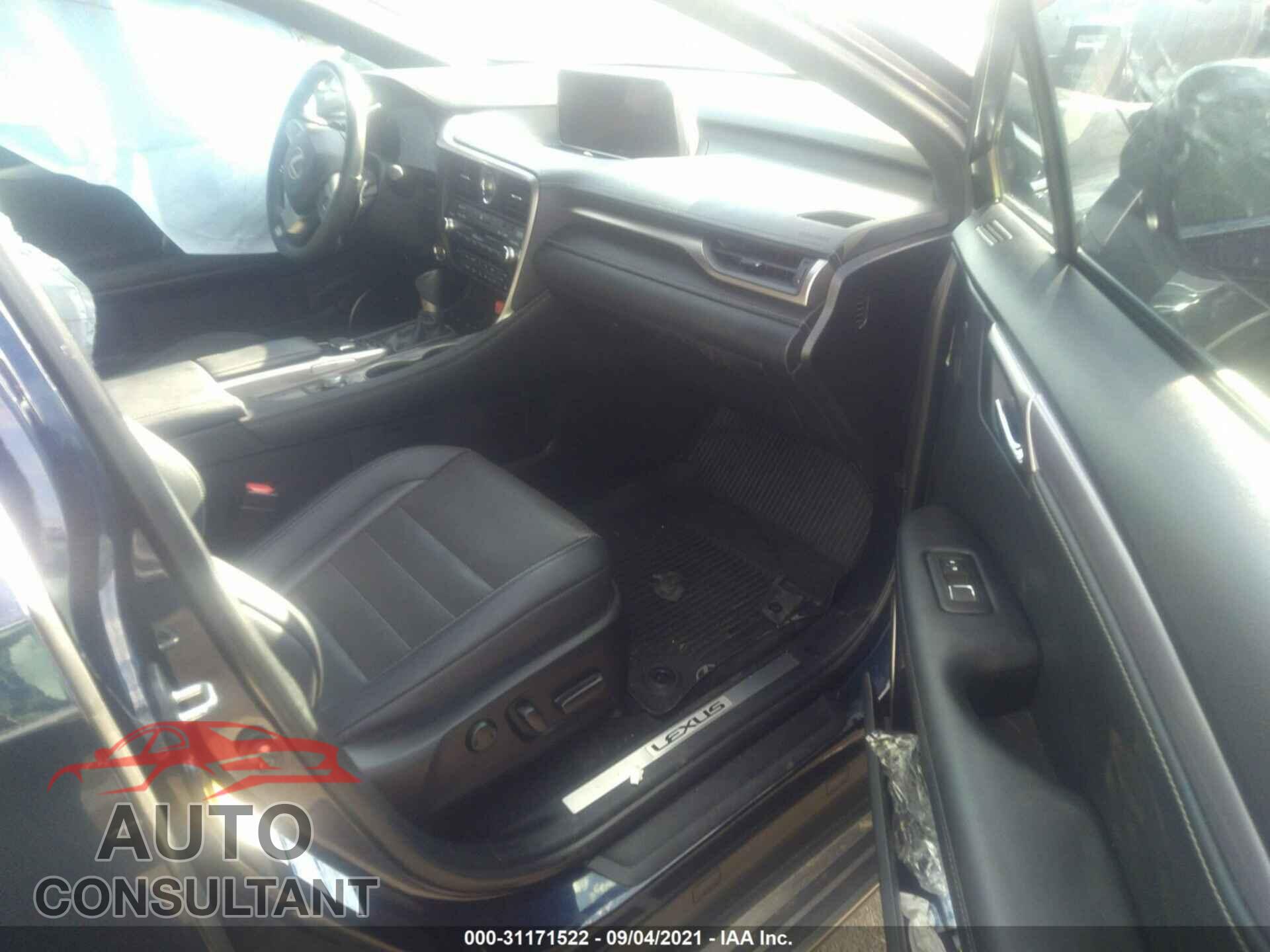 LEXUS RX 2019 - 2T2BZMCA2KC171136