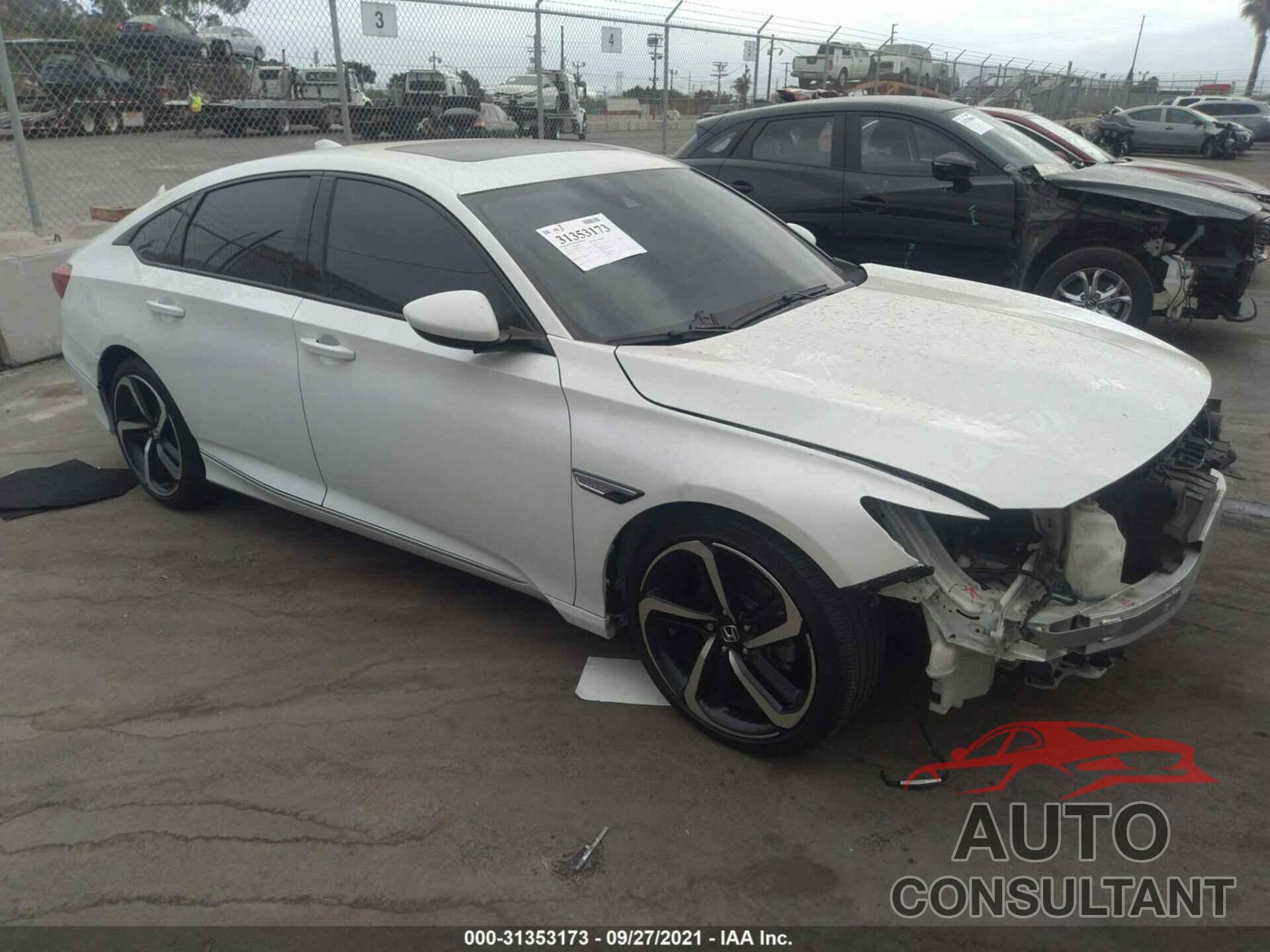 HONDA ACCORD SEDAN 2018 - 1HGCV1F4XJA044423