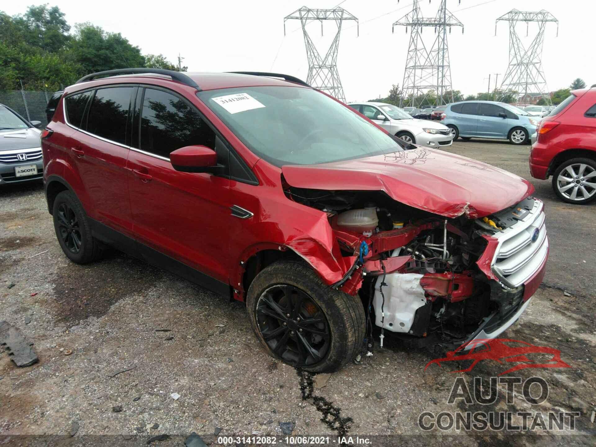 FORD ESCAPE 2018 - 1FMCU0GD5JUA93758