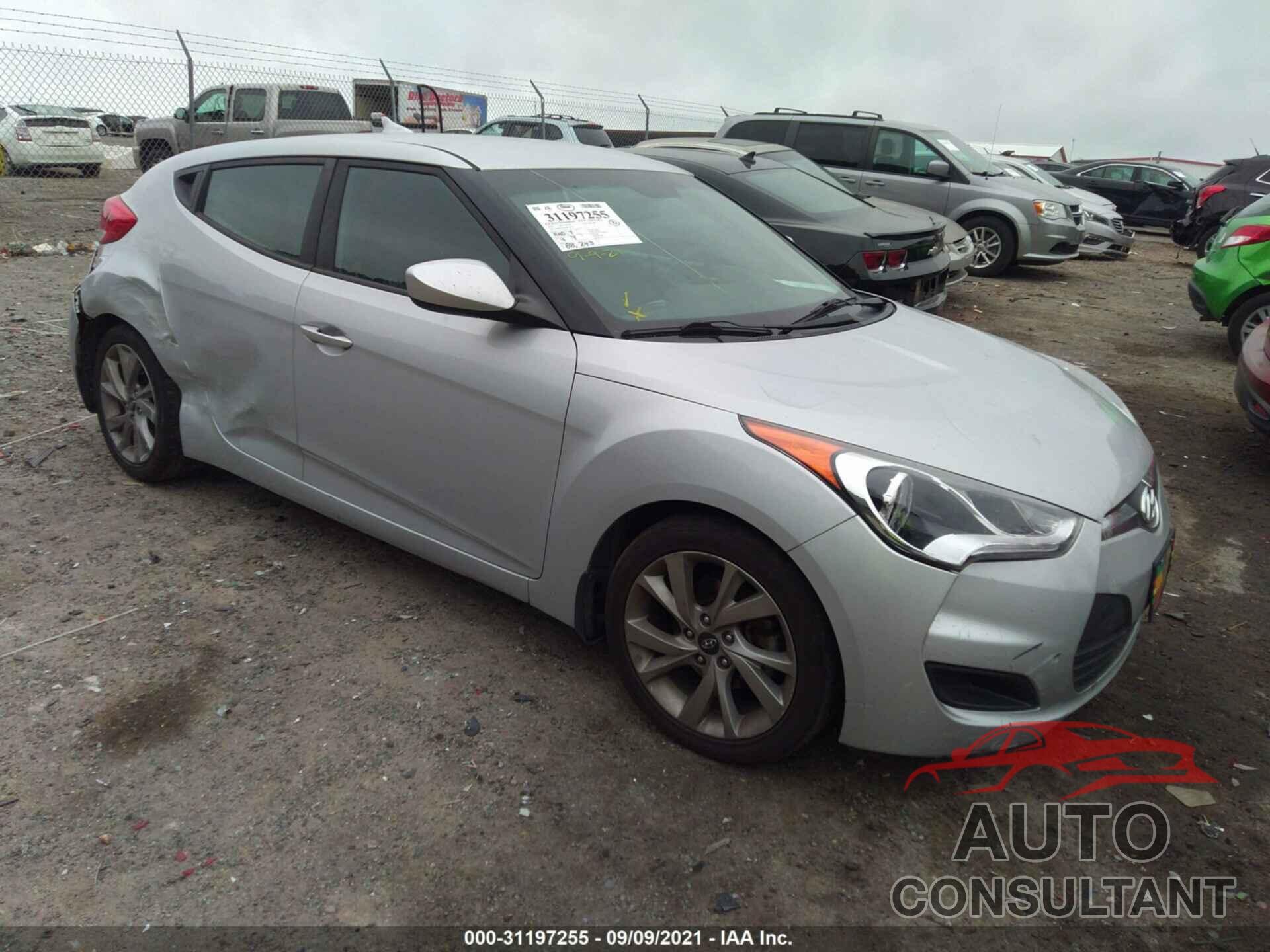 HYUNDAI VELOSTER 2016 - KMHTC6AD3GU297790