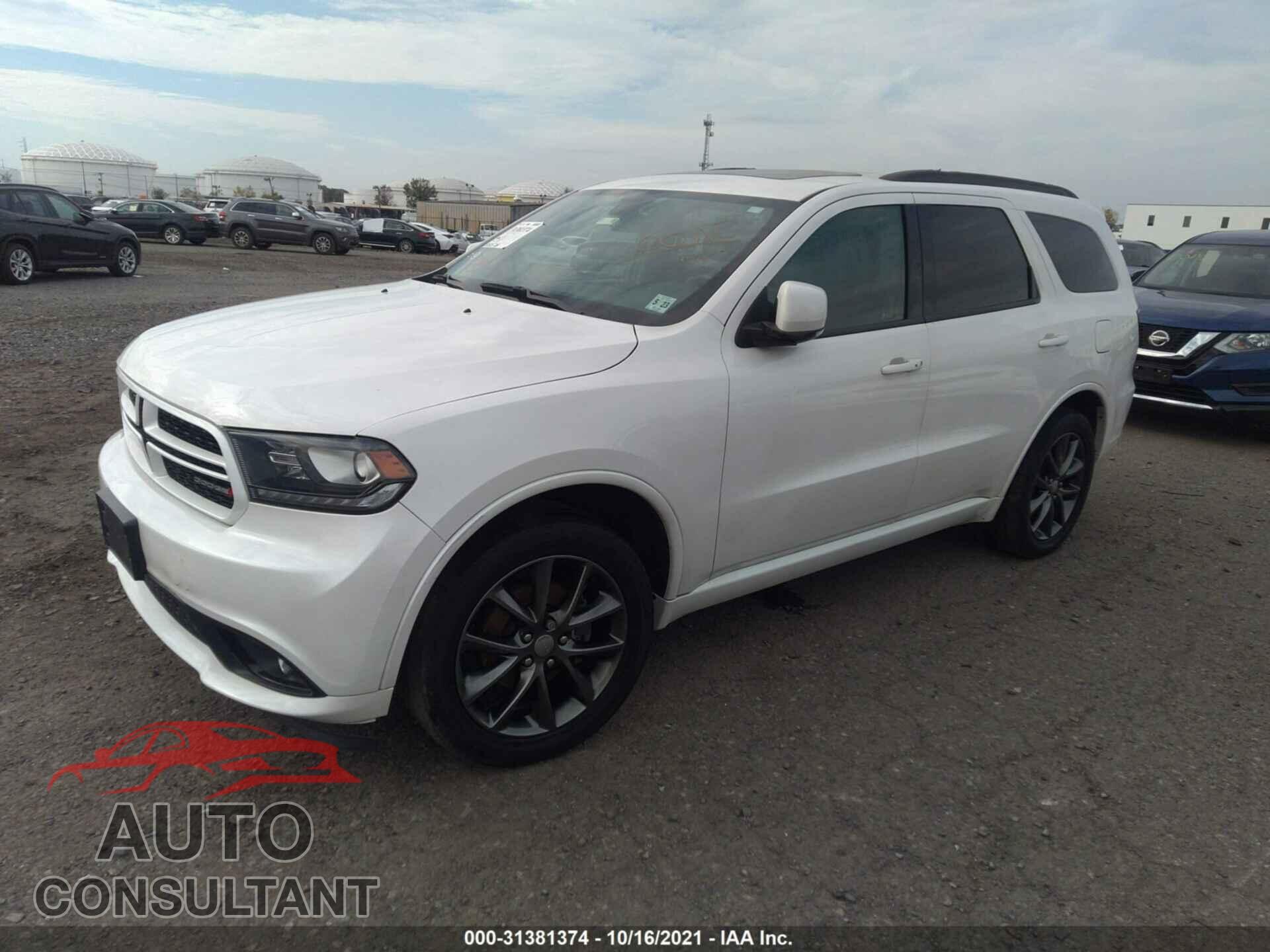 DODGE DURANGO 2017 - 1C4RDJDG1HC871301