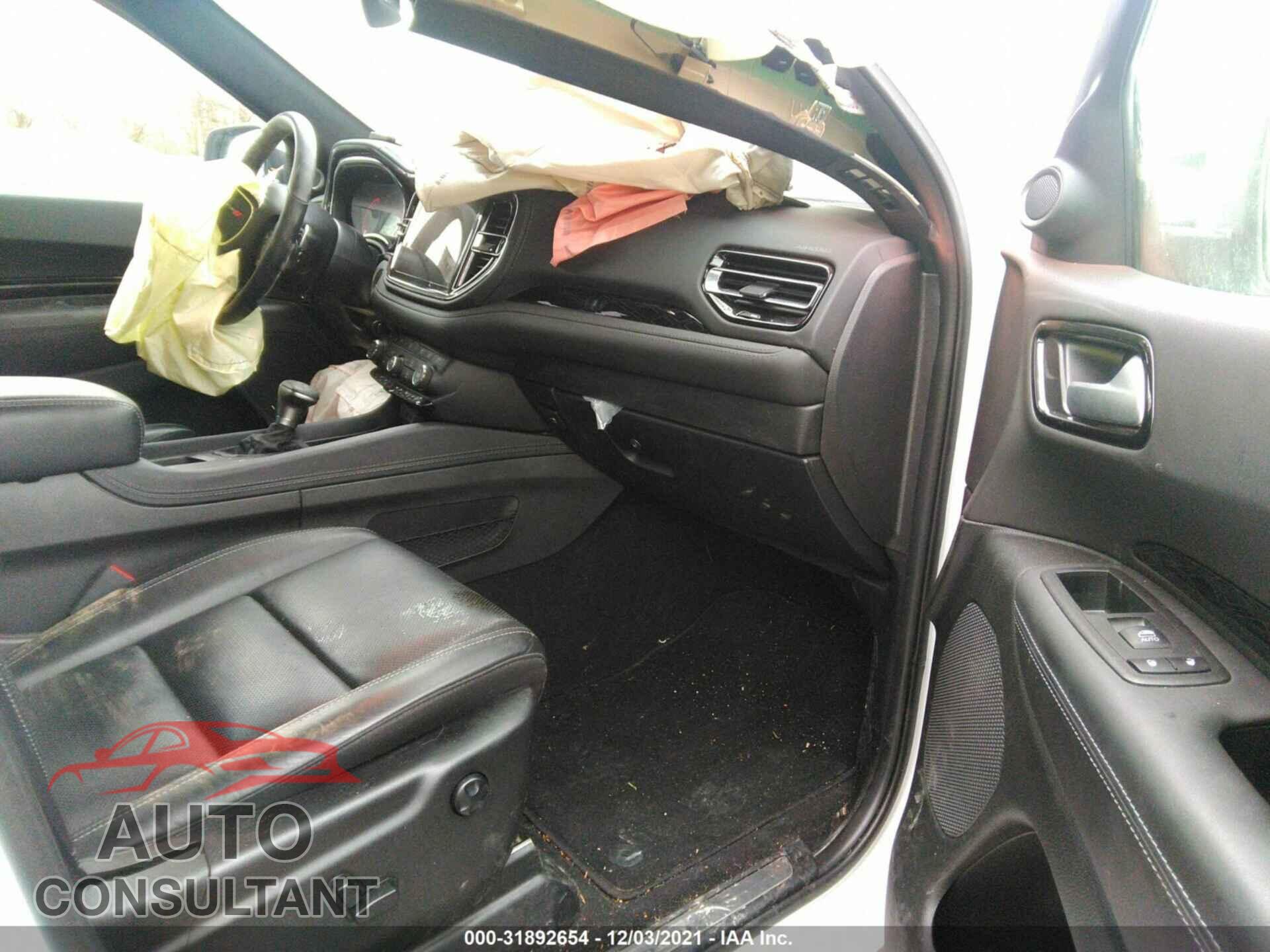 DODGE DURANGO 2021 - 1C4RDJEGXMC541035