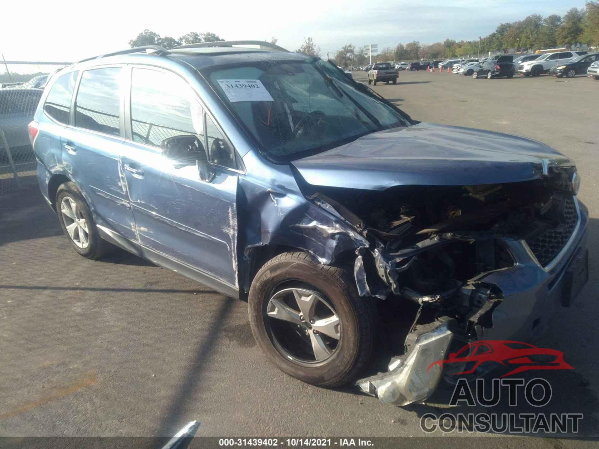 SUBARU FORESTER 2016 - JF2SJAHC0GH564772