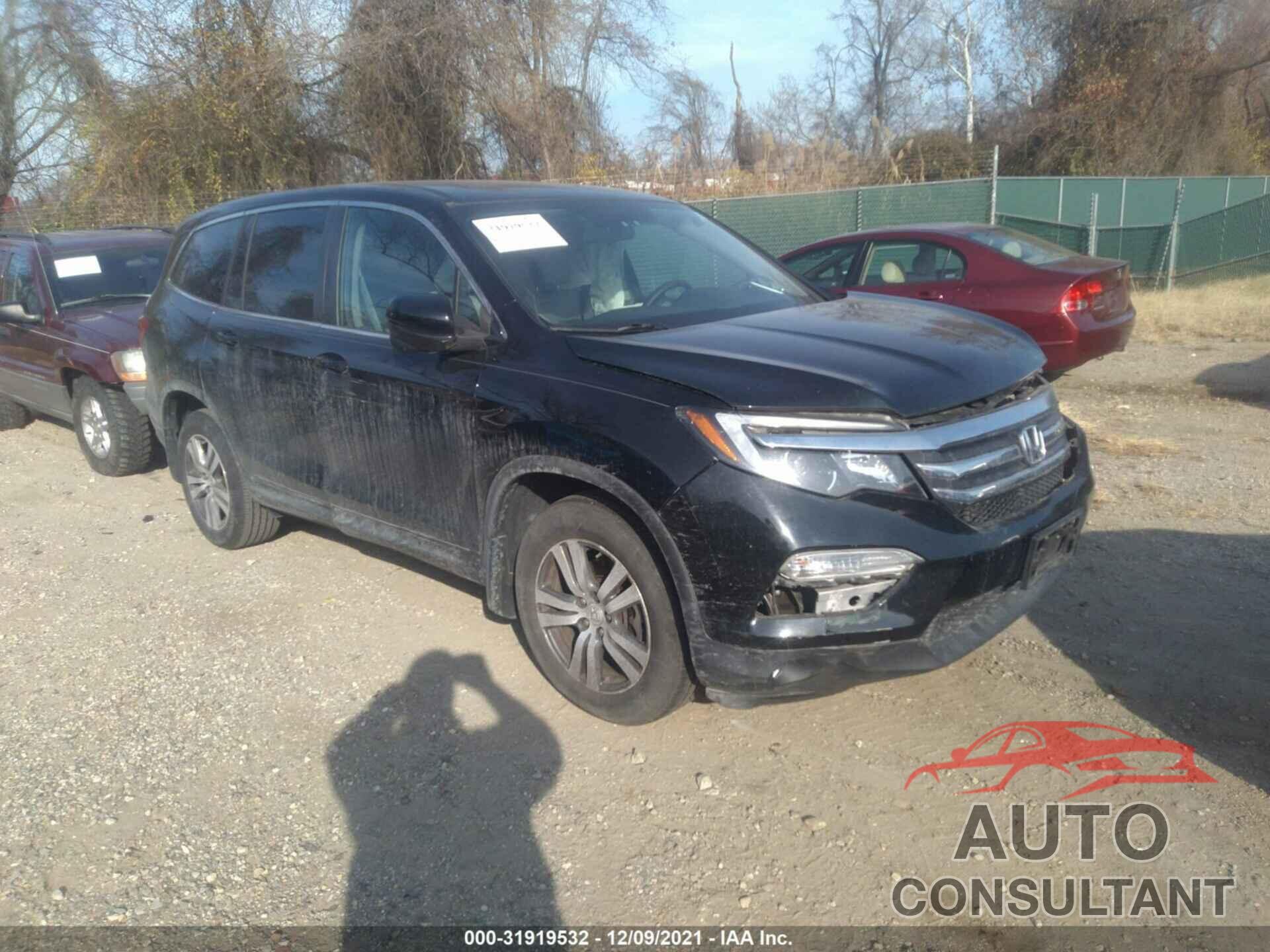 HONDA PILOT 2016 - 5FNYF6H30GB083282